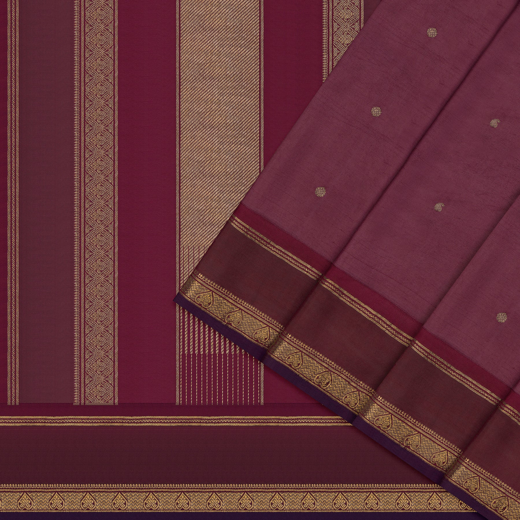 Kanakavalli Kanjivaram Silk Sari 24-595-HS001-11118 - Cover View