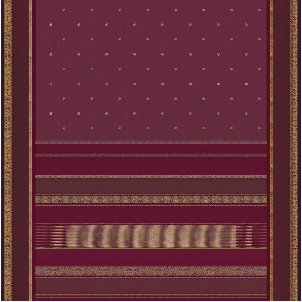 Kanakavalli Kanjivaram Silk Sari 24-595-HS001-11118 - Full View