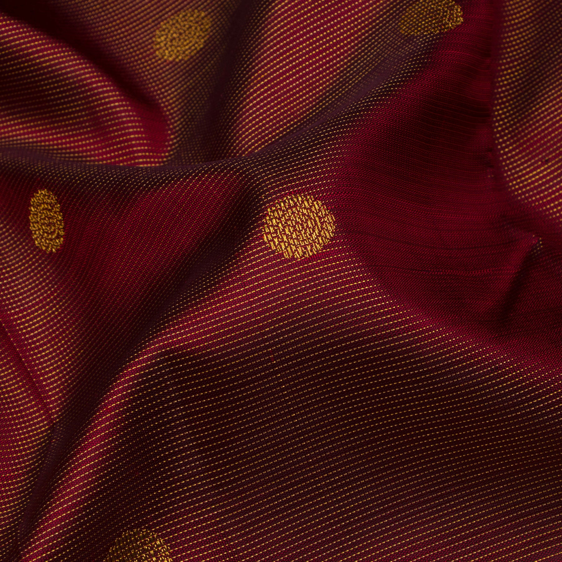 Kanakavalli Kanjivaram Silk Sari 24-595-HS001-11142 - Fabric View
