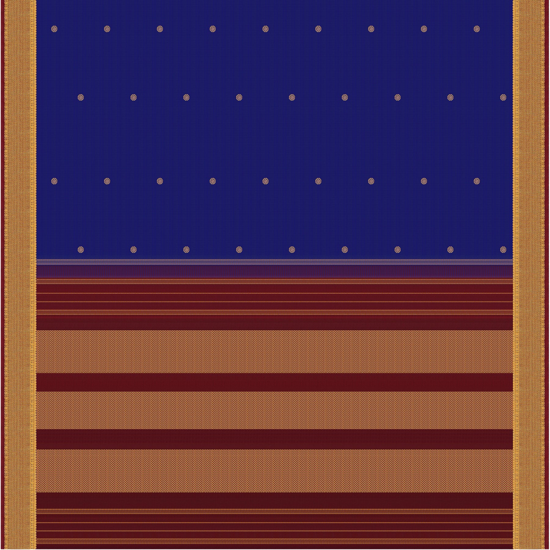 Kanakavalli Kanjivaram Silk Sari 24-595-HS001-11157 - Full View