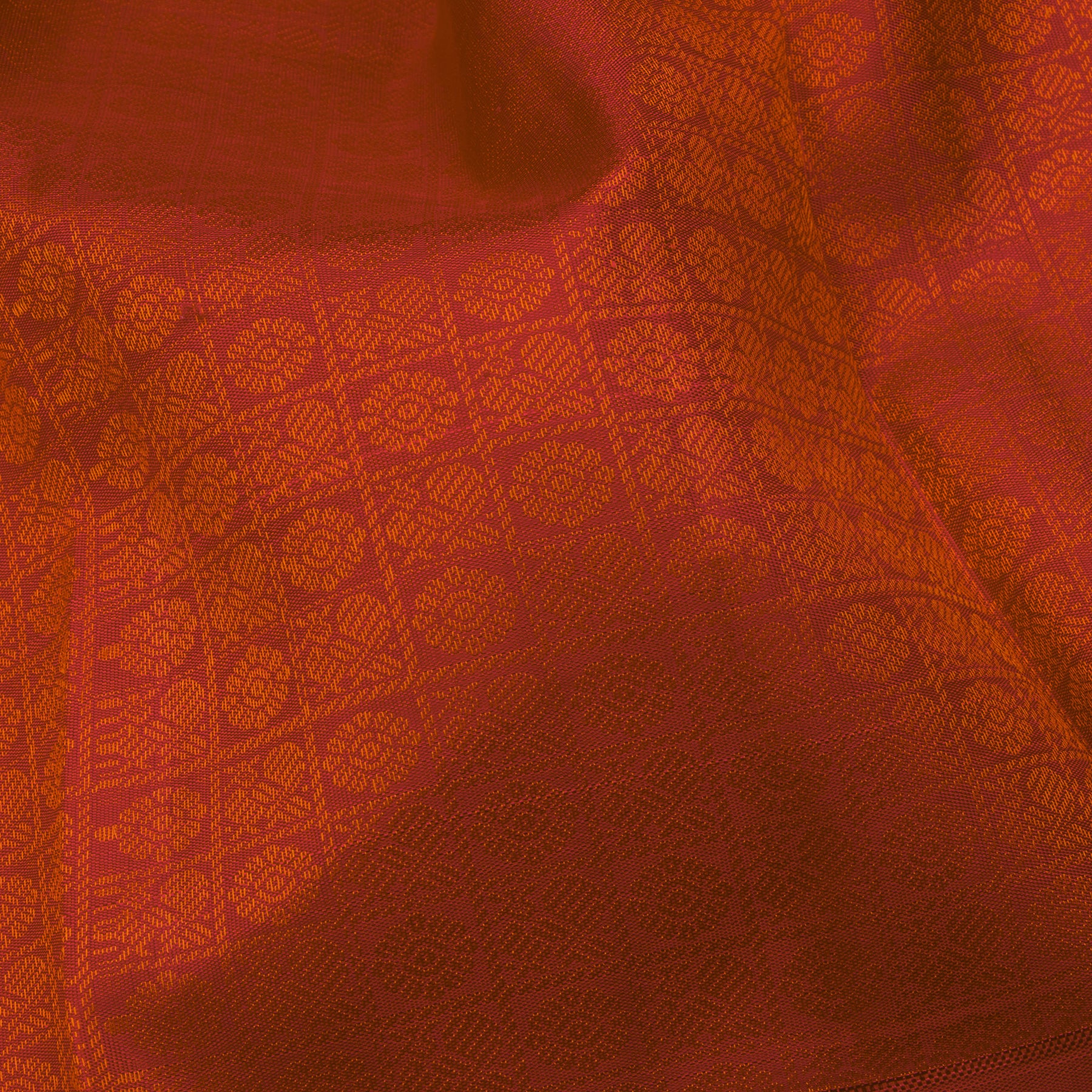 Kanakavalli Kanjivaram Silk Sari 24-595-HS001-11195 - Fabric View