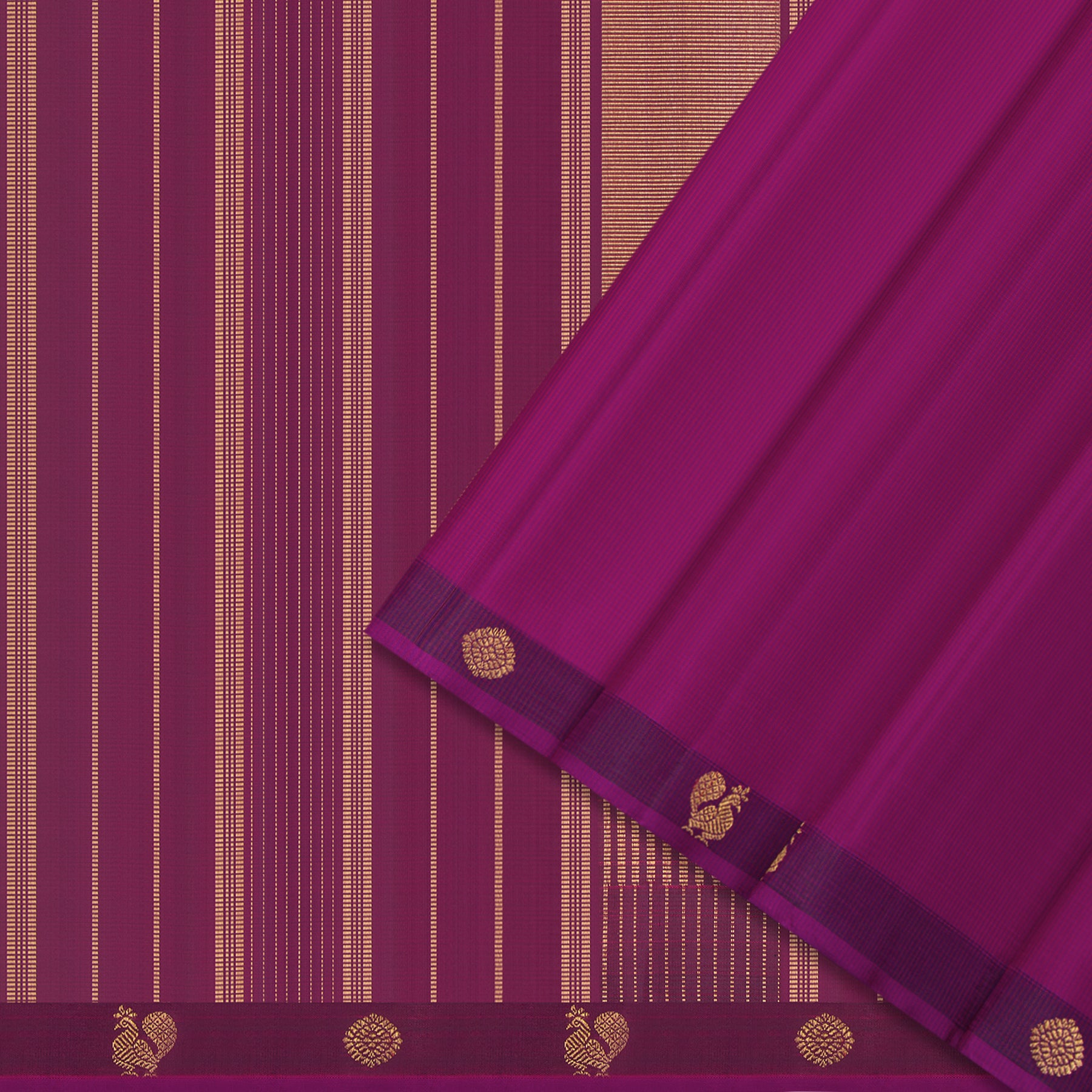 Kanakavalli Kanjivaram Silk Sari 24-595-HS001-11426 - Cover View