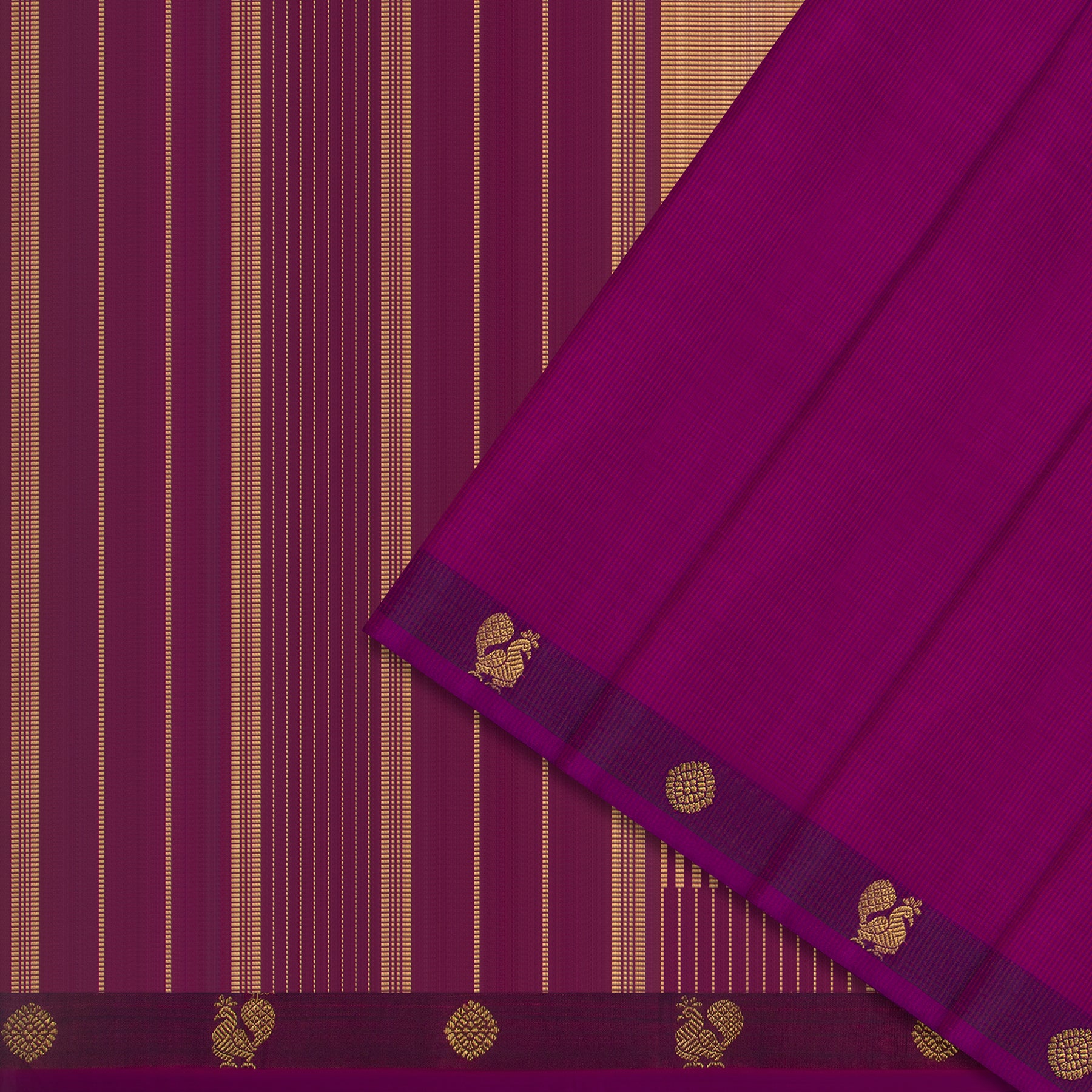 Kanakavalli Kanjivaram Silk Sari 24-595-HS001-11427 - Cover View