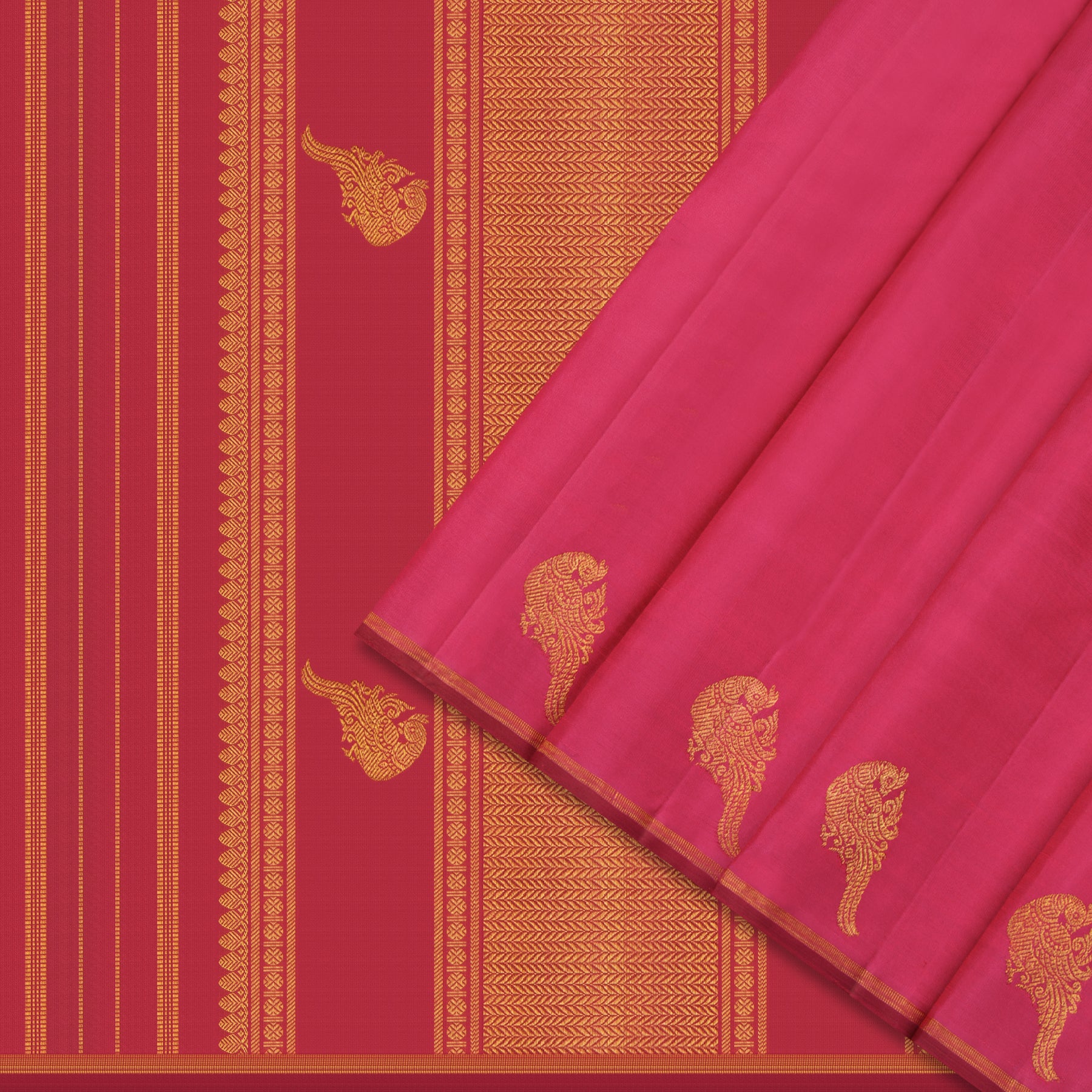 Kanakavalli Kanjivaram Silk Sari 24-595-HS001-11434 - Cover View