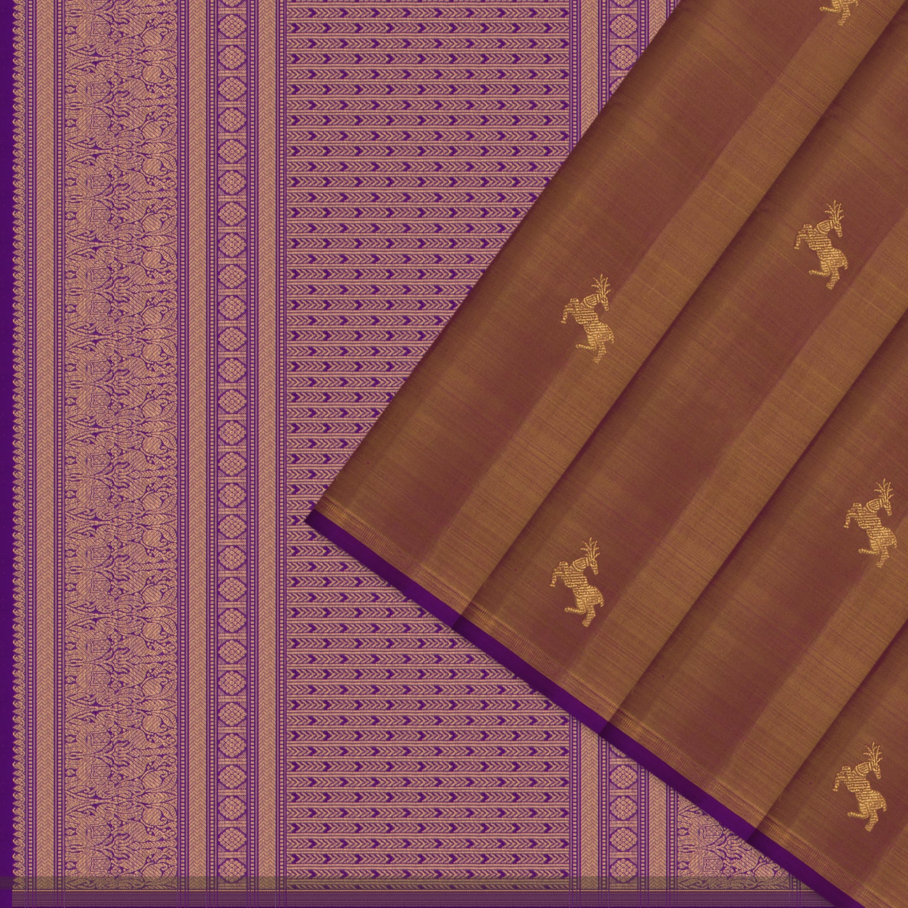 Kanakavalli Kanjivaram Silk Sari 24-595-HS001-11447 - Cover View
