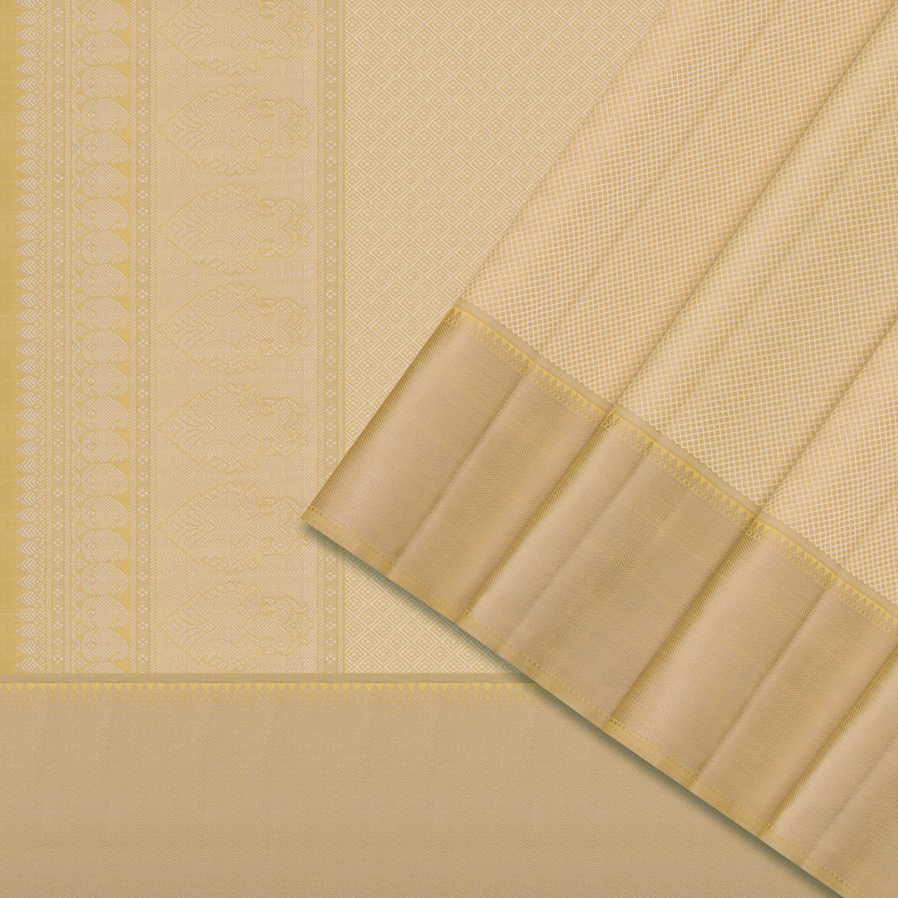 Kanakavalli Kanjivaram Silk Sari 24-595-HS001-11454 - Cover View