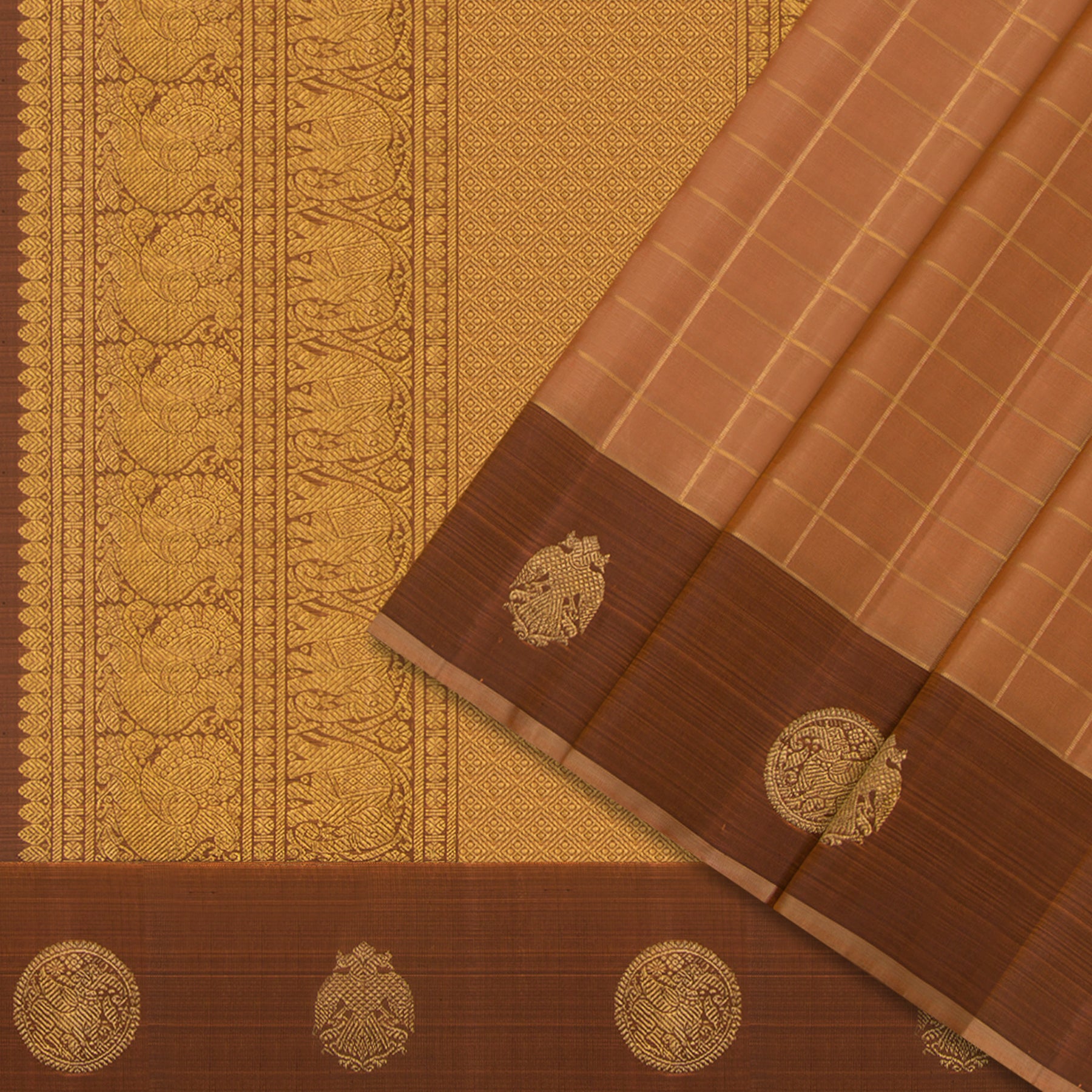 Kanakavalli Kanjivaram Silk Sari 24-595-HS001-11469 - Cover View