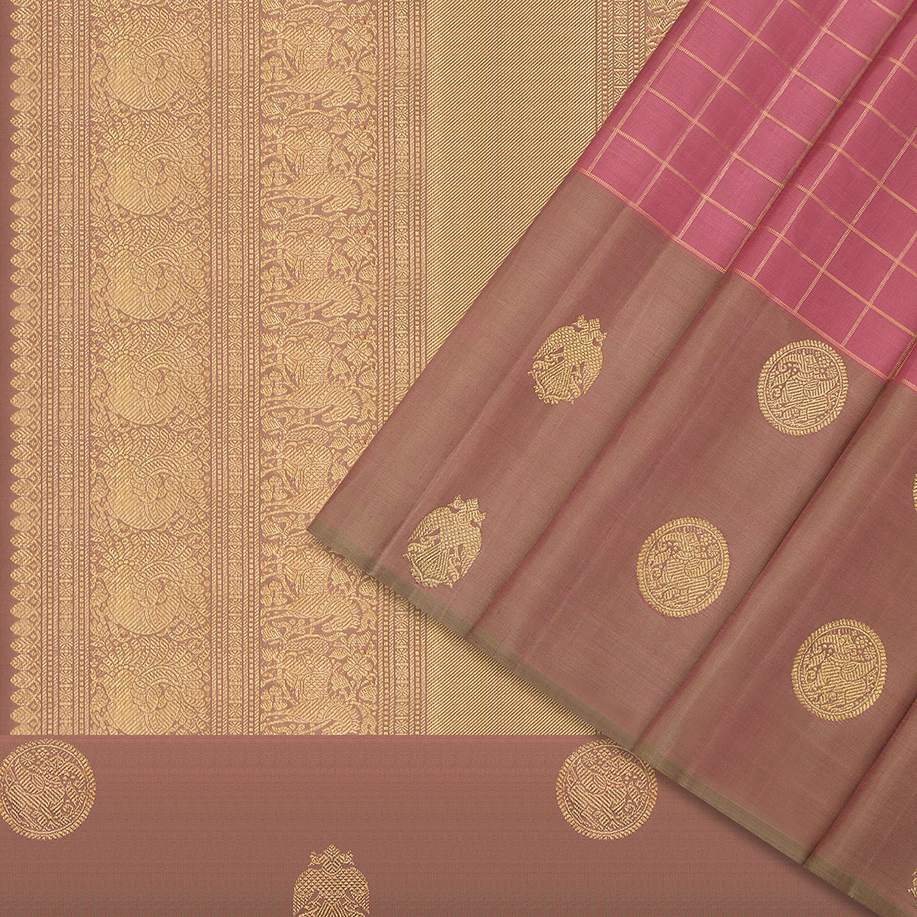 Kanakavalli Kanjivaram Silk Sari 24-595-HS001-11481 - Cover View