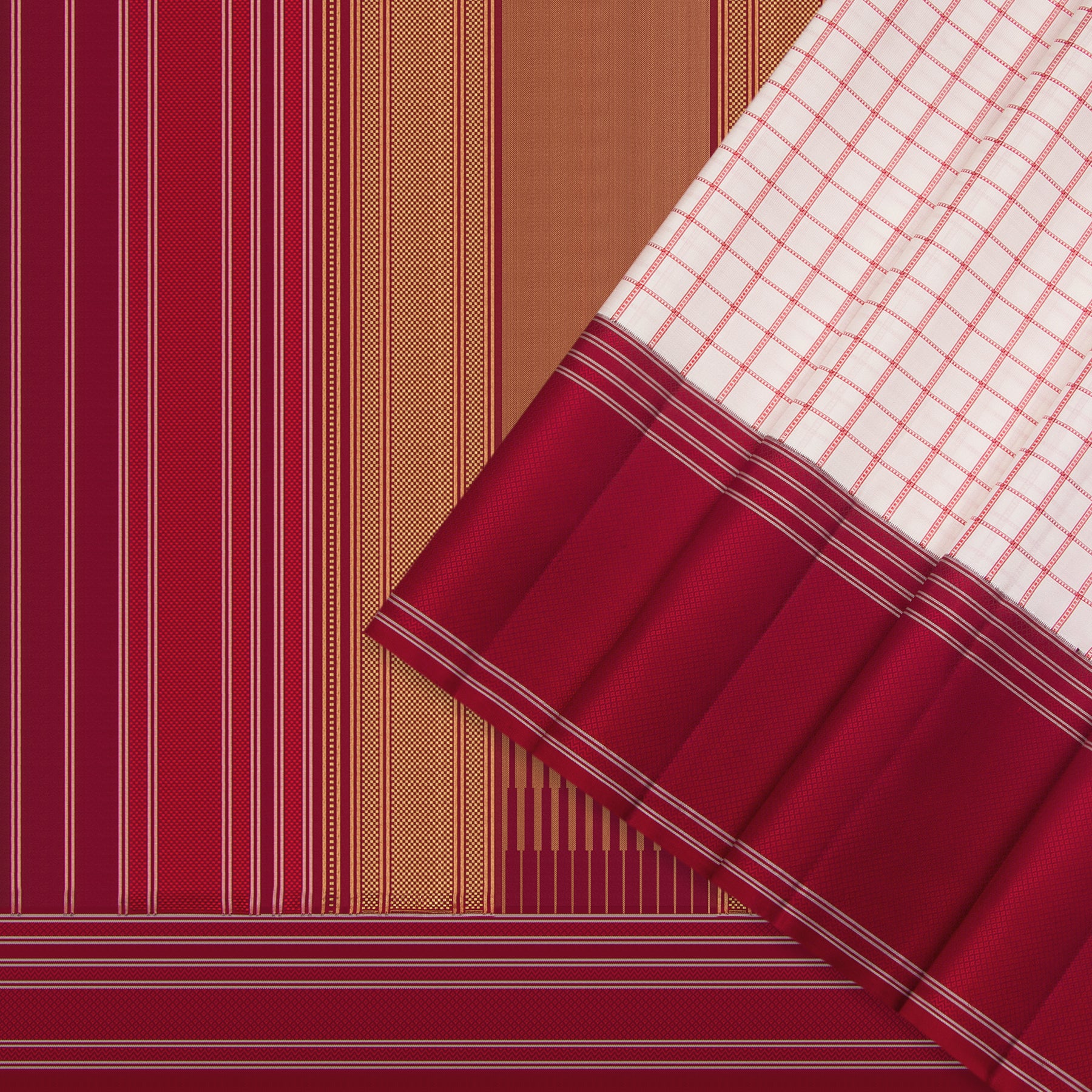 Kanakavalli Kanjivaram Silk Sari 24-595-HS001-11506 - Cover View