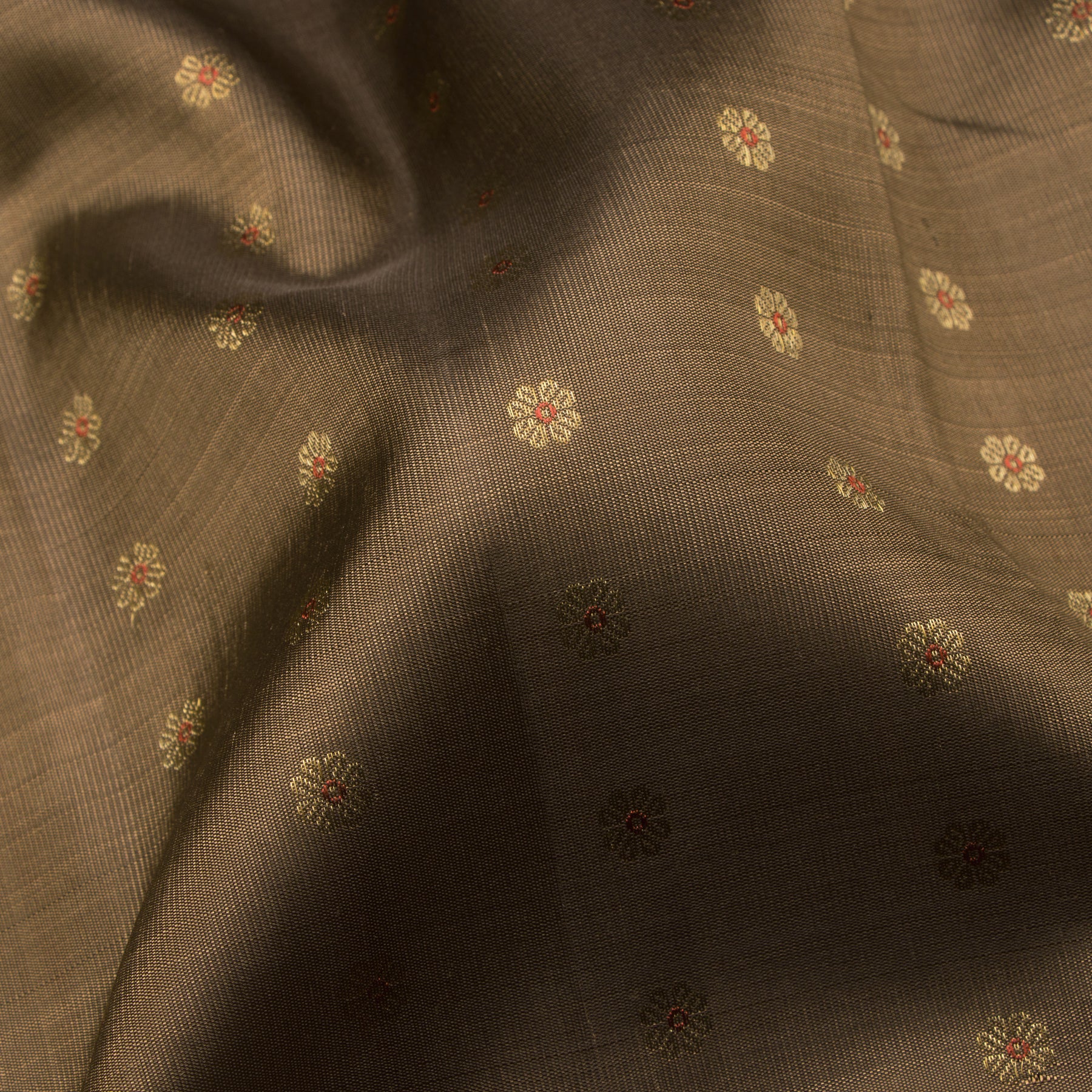 Kanakavalli Kanjivaram Silk Sari 24-595-HS001-11510 - Fabric View