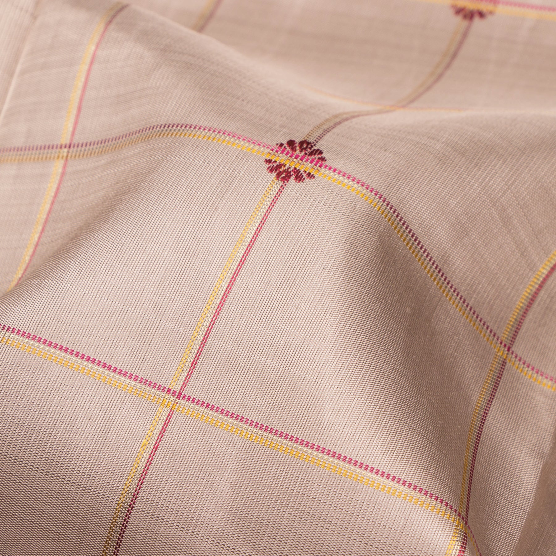 Kanakavalli Kanjivaram Silk Sari 24-595-HS001-11524 - Fabric View