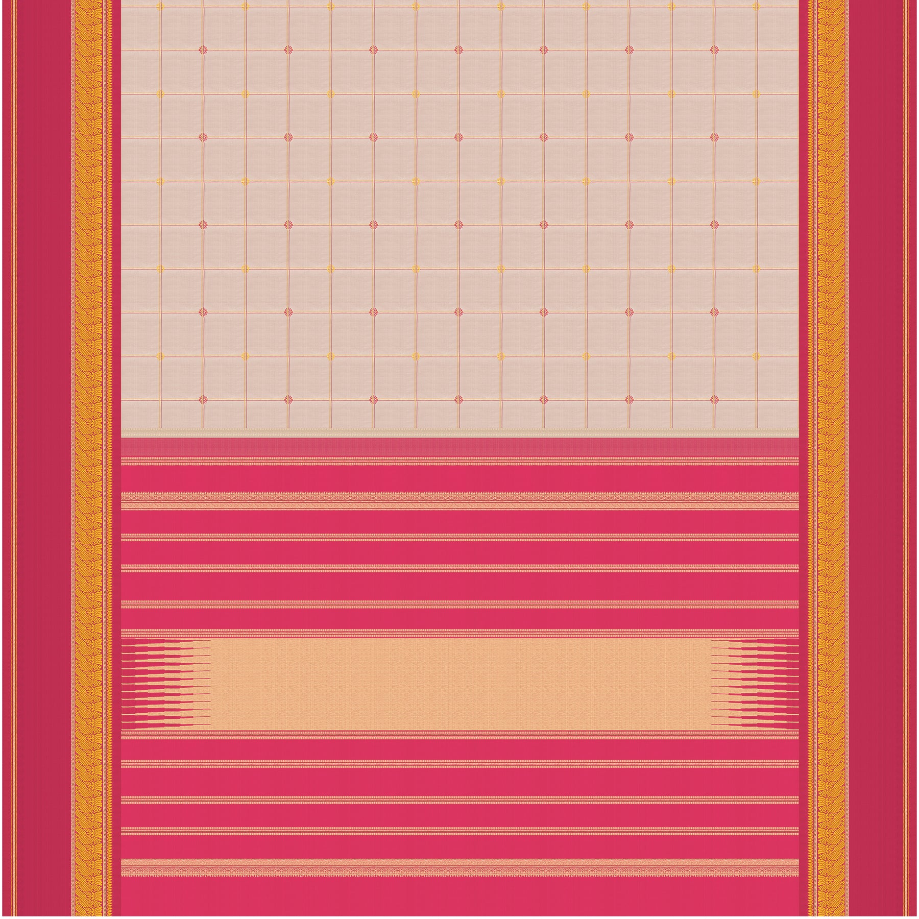 Kanakavalli Kanjivaram Silk Sari 24-595-HS001-11524 - Full View