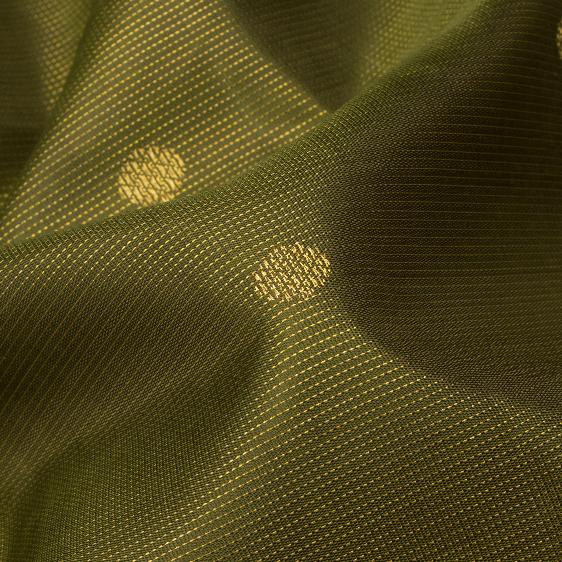 Kanakavalli Kanjivaram Silk Sari 24-595-HS001-11571 - Fabric View