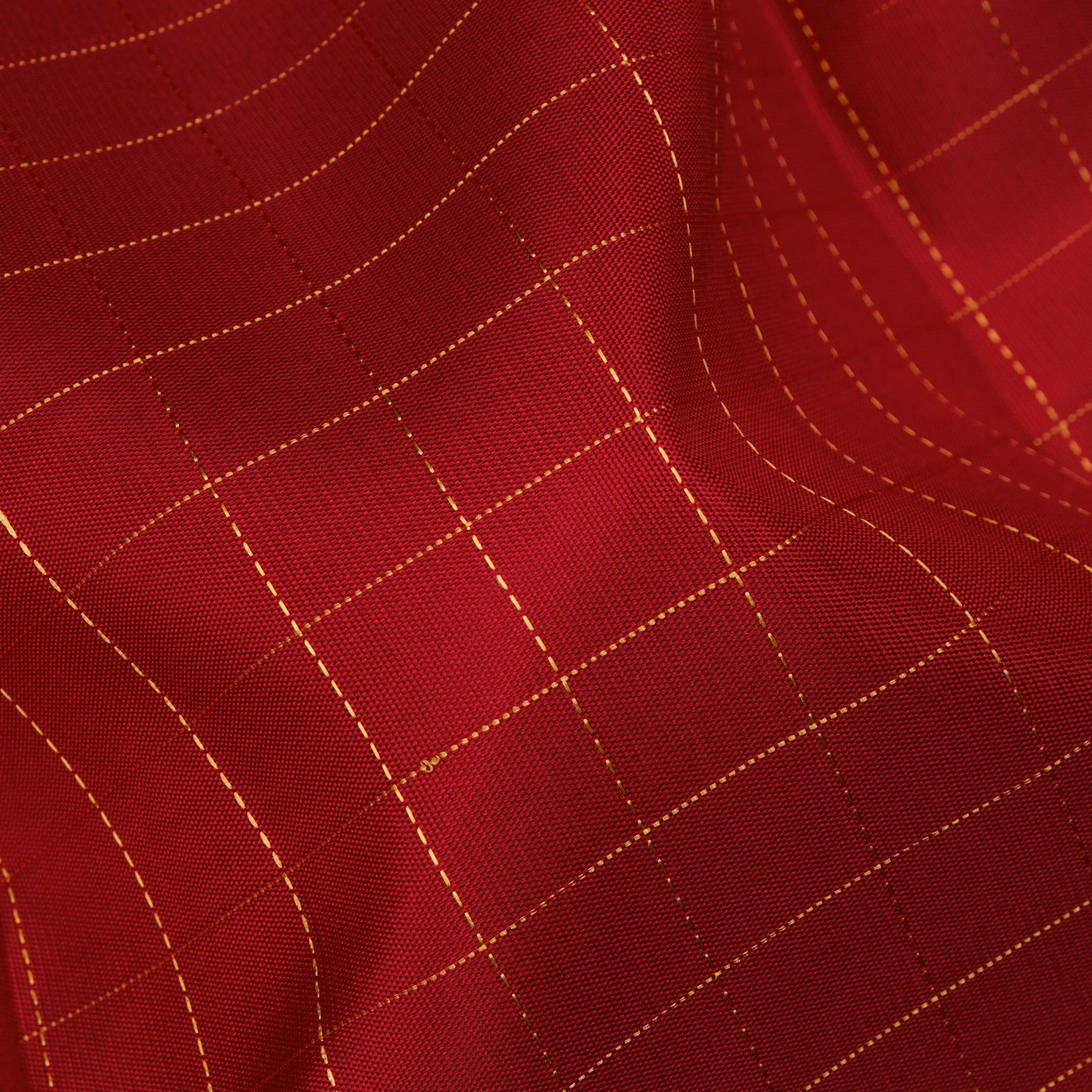 Kanakavalli Kanjivaram Silk Sari 24-595-HS001-12738 - Fabric View