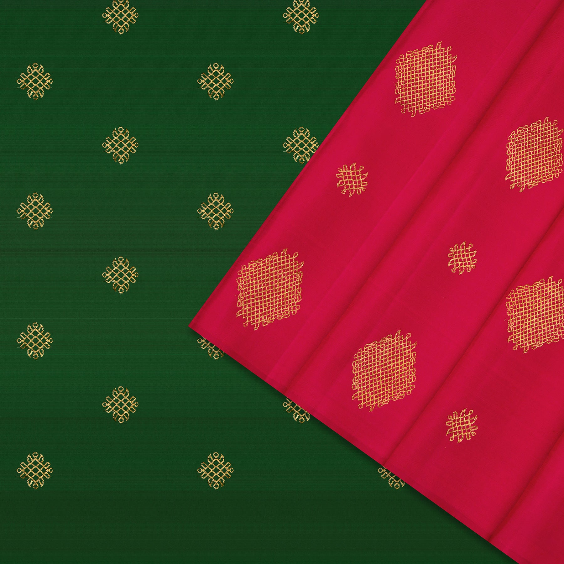 Kanakavalli Kanjivaram Silk Sari 24-595-HS001-12757 - Cover View
