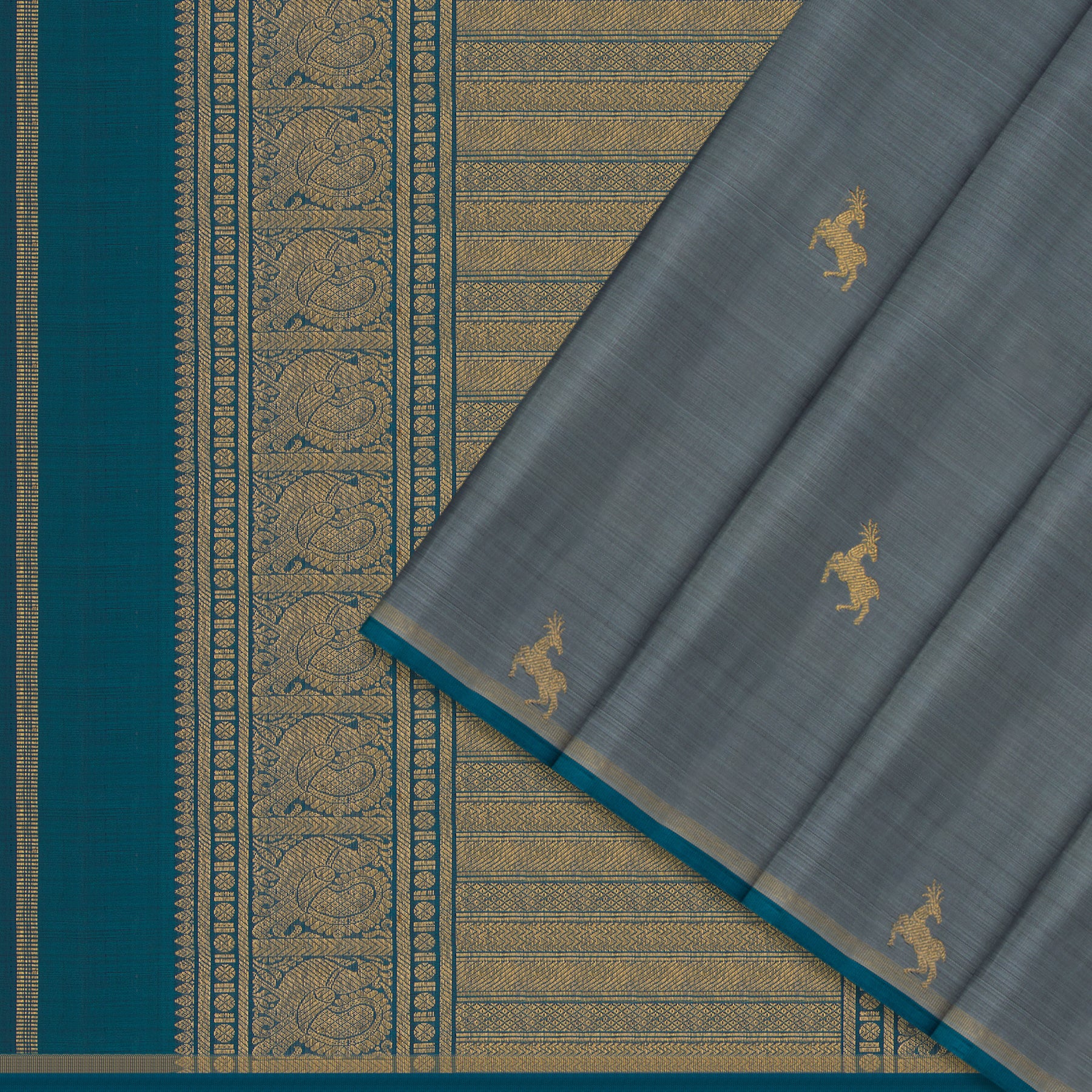 Kanakavalli Kanjivaram Silk Sari 24-595-HS001-12760 - Cover View