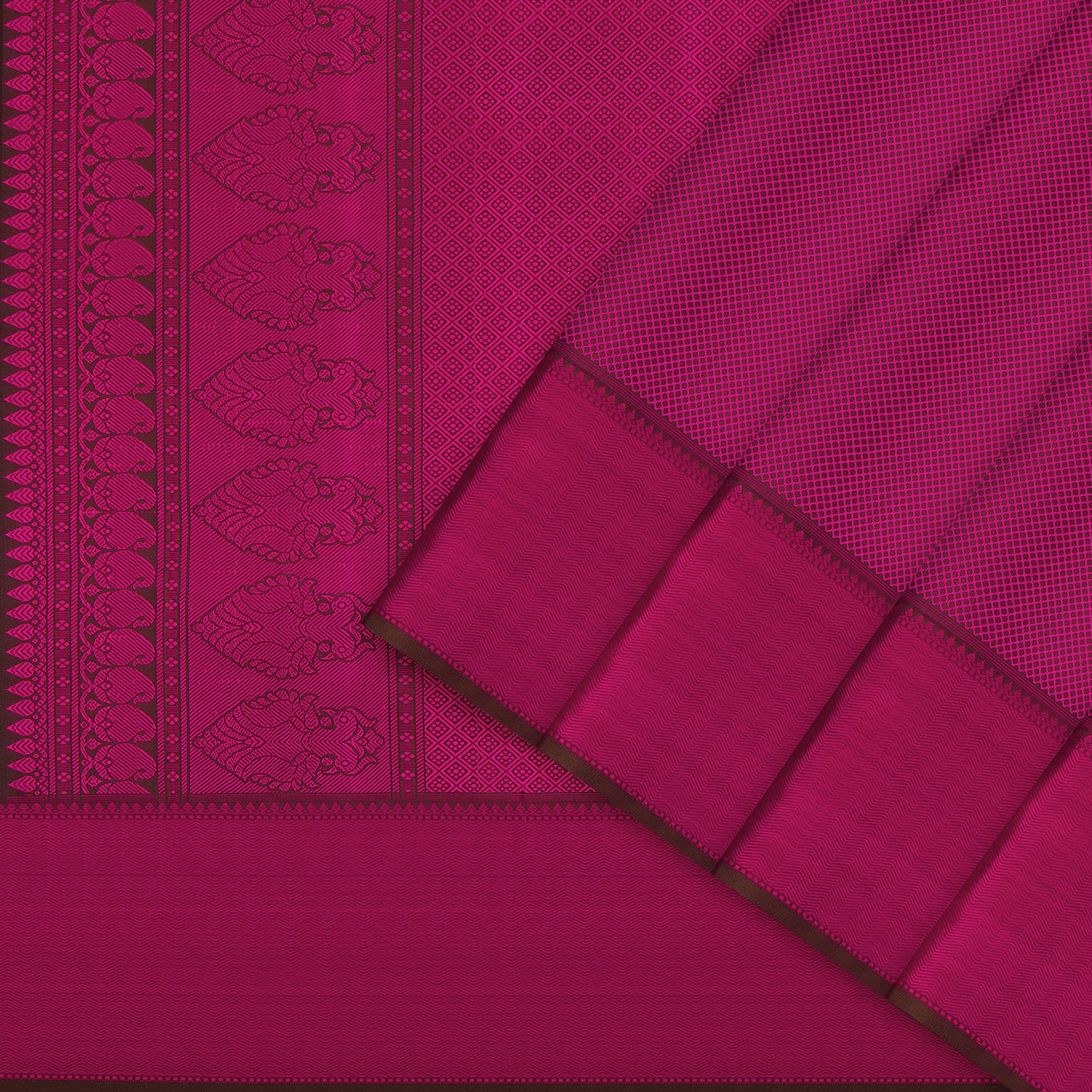Kanakavalli Kanjivaram Silk Sari 24-595-HS001-12774 - Cover View