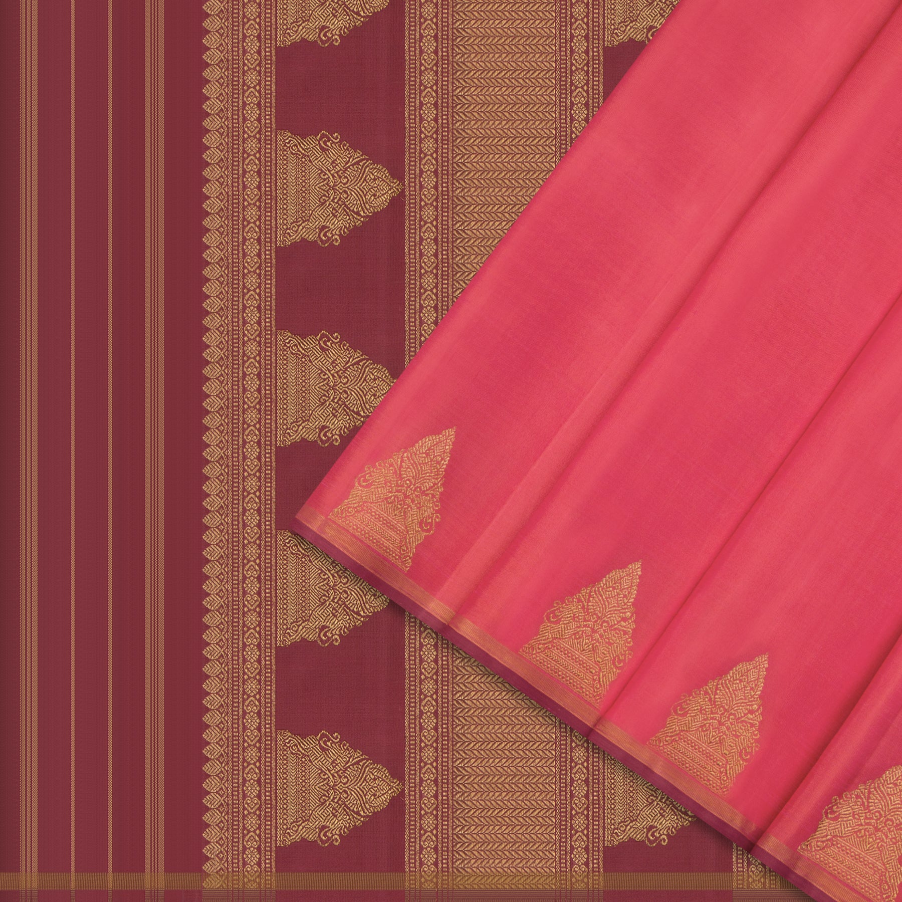 Kanakavalli Kanjivaram Silk Sari 24-595-HS001-12781 - Cover View