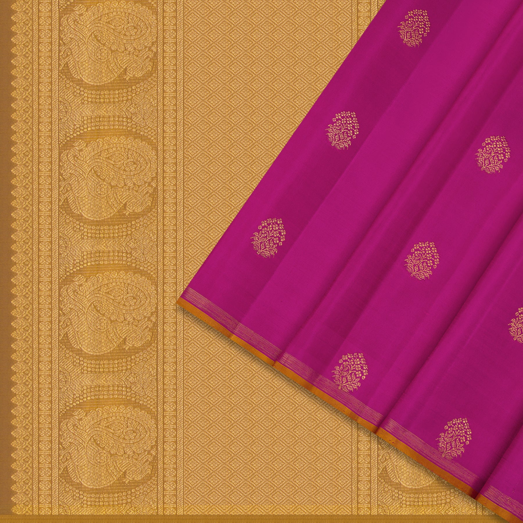 Kanakavalli Kanjivaram Silk Sari 24-595-HS001-12782 - Cover View