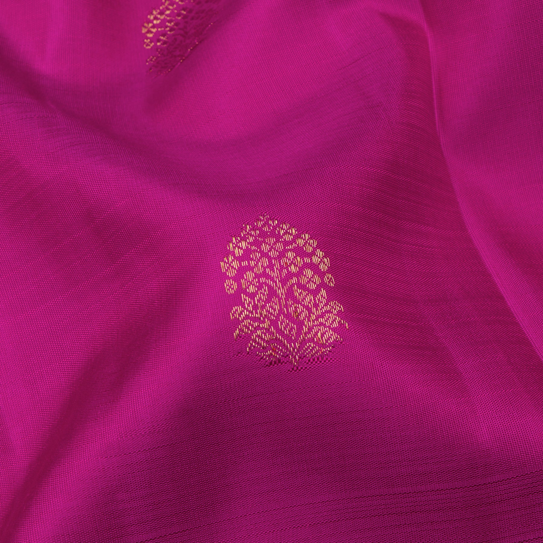 Kanakavalli Kanjivaram Silk Sari 24-595-HS001-12782 - Fabric View