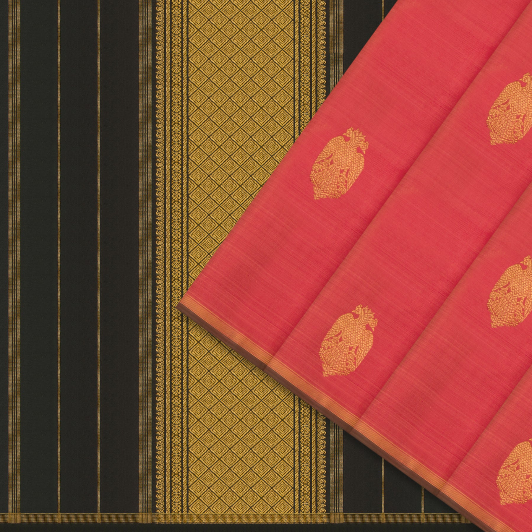 Kanakavalli Kanjivaram Silk Sari 24-595-HS001-12806 - Cover View