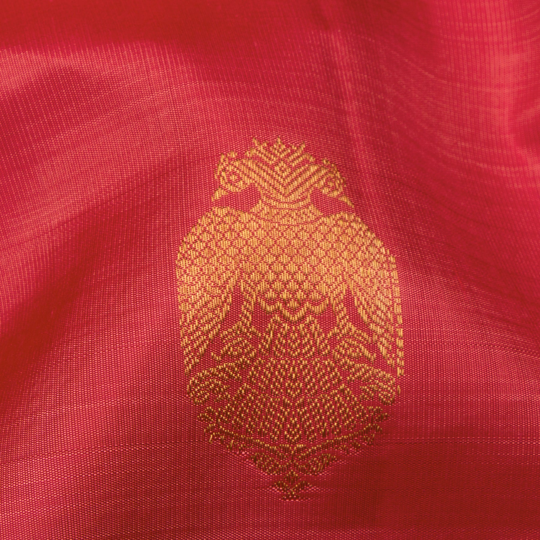 Kanakavalli Kanjivaram Silk Sari 24-595-HS001-12806 - Fabric View