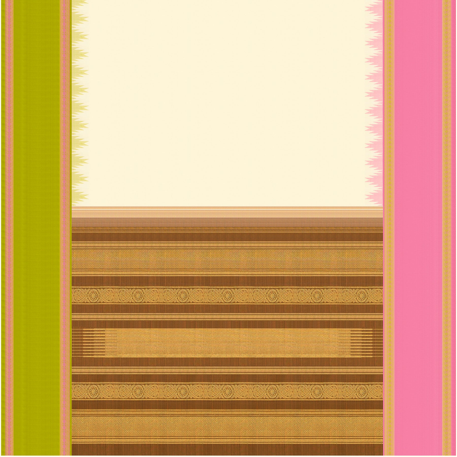 Kanakavalli Kanjivaram Silk Sari 24-595-HS001-12853 - Full View