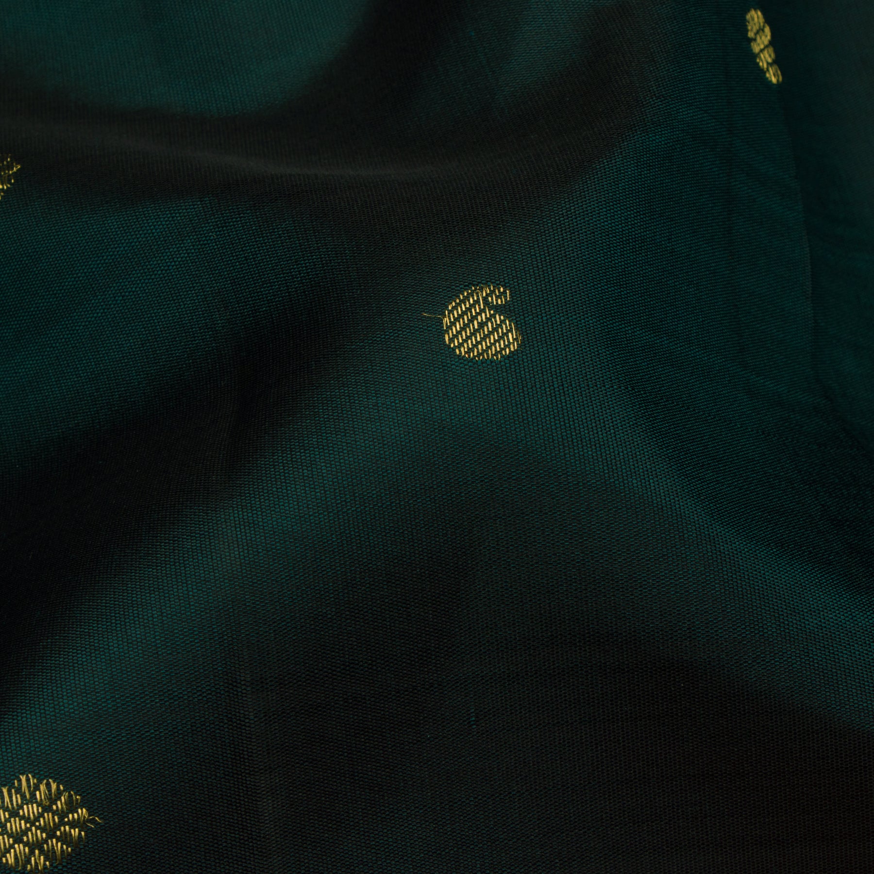 Kanakavalli Kanjivaram Silk Sari 24-595-HS001-12883 - Fabric View