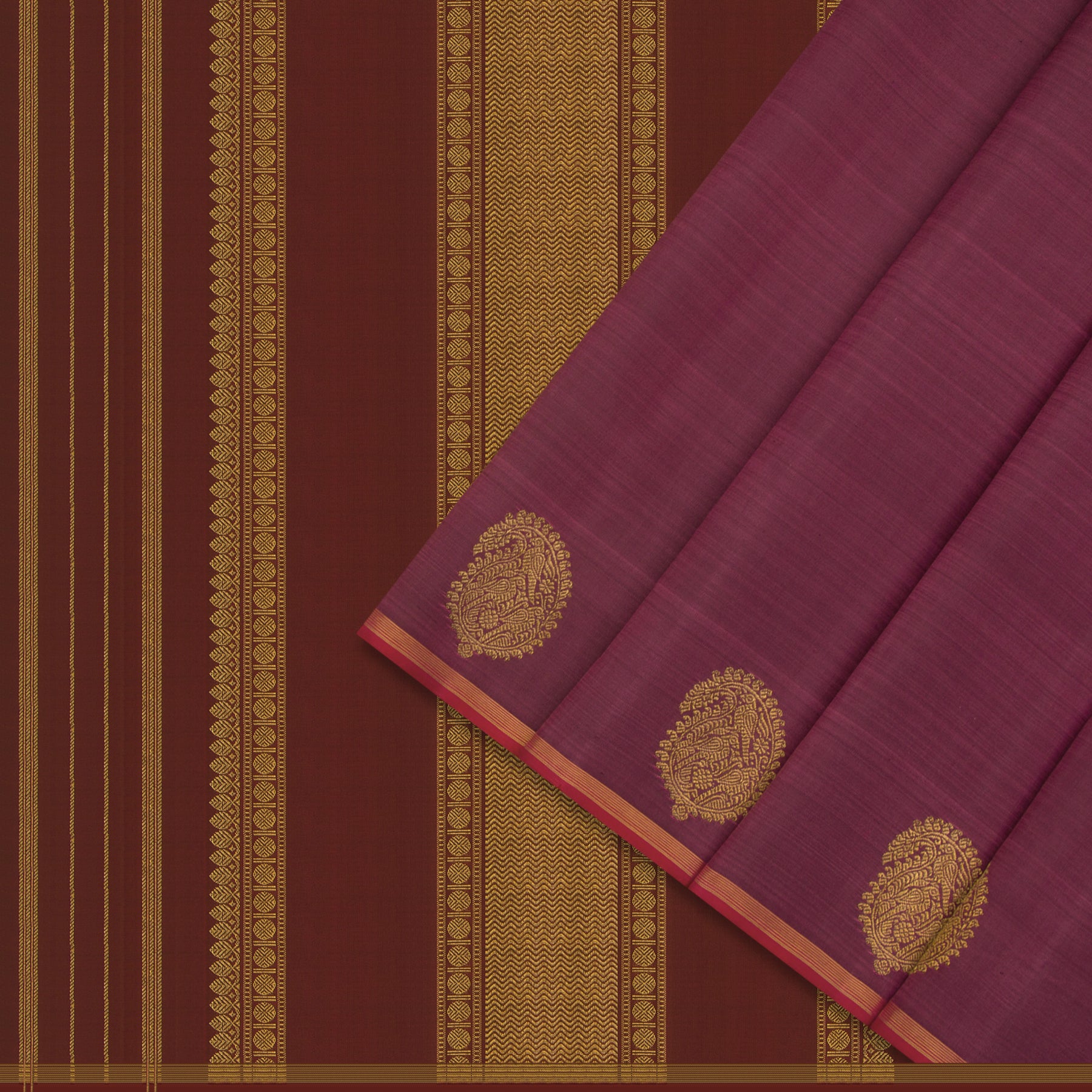 Kanakavalli Kanjivaram Silk Sari 24-595-HS001-13652 - Cover View