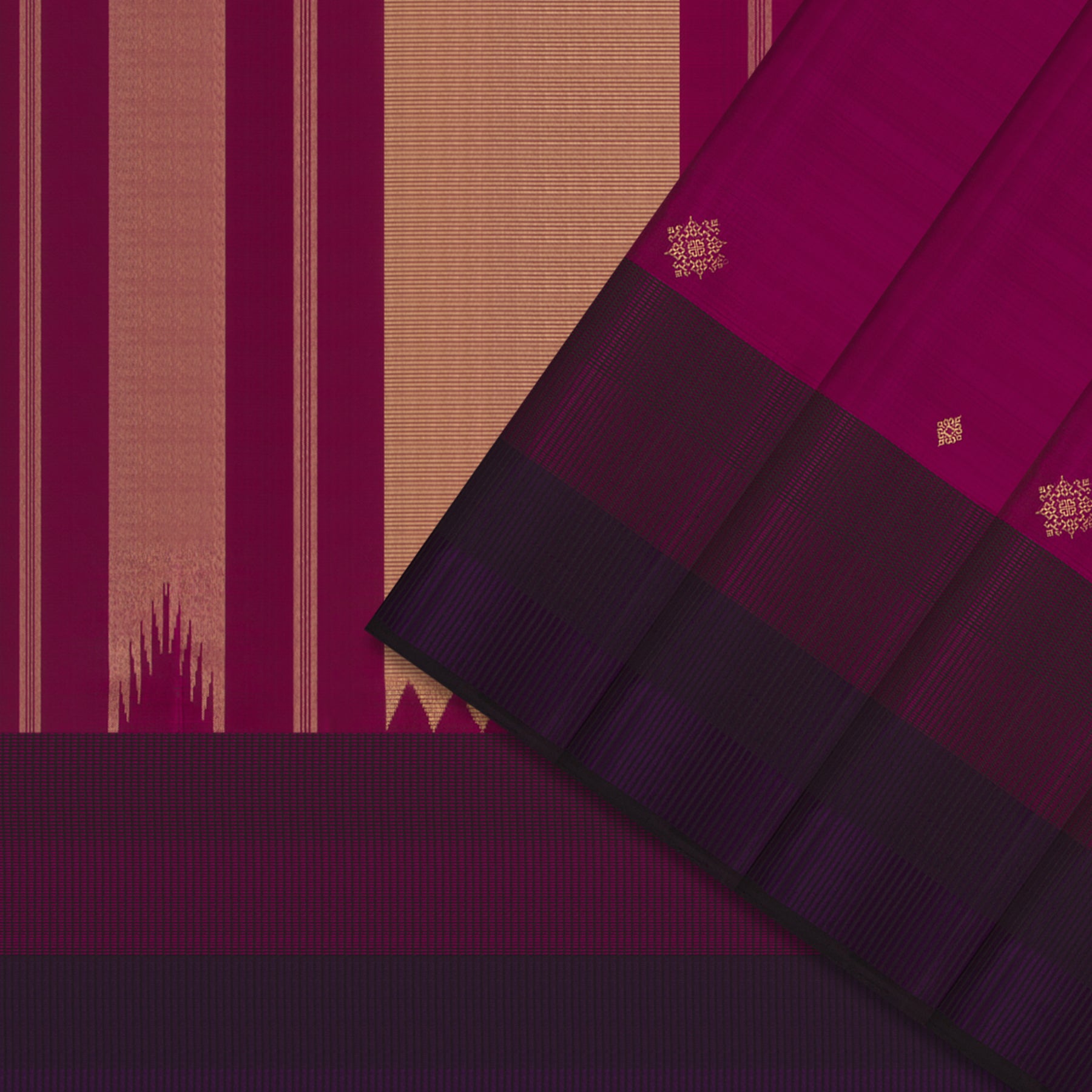 Kanakavalli Kanjivaram Silk Sari 24-595-HS001-13709 - Cover View