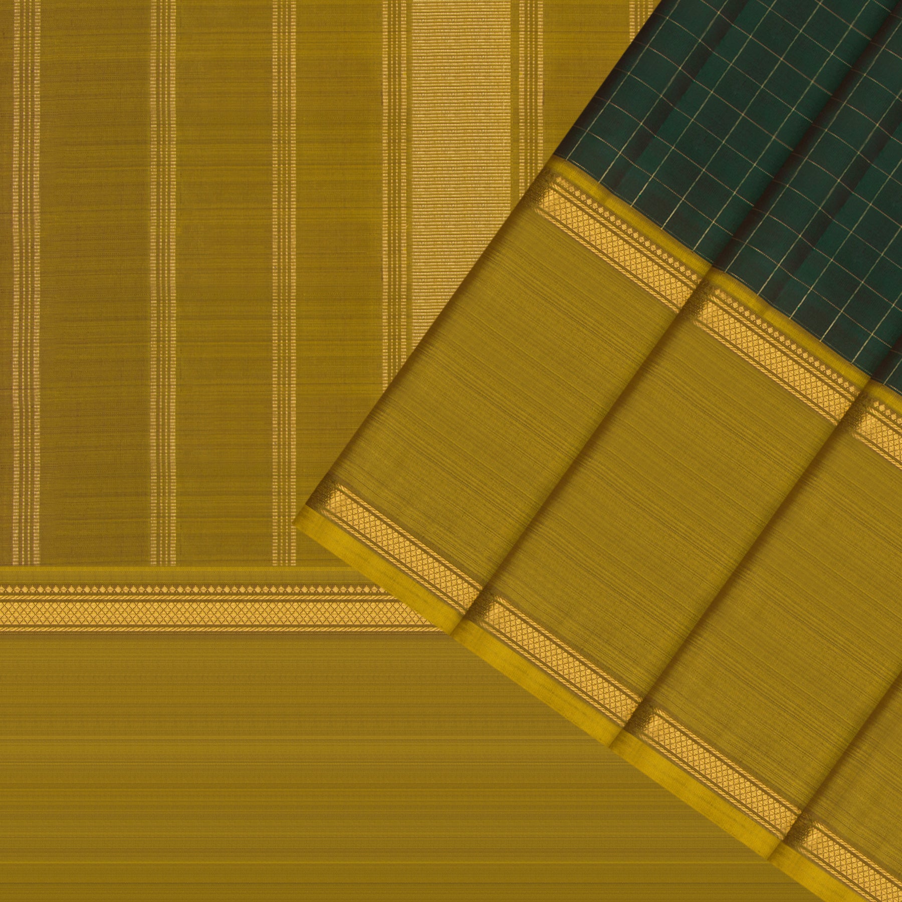 Kanakavalli Kanjivaram Silk Sari 24-595-HS001-13716 - Cover View