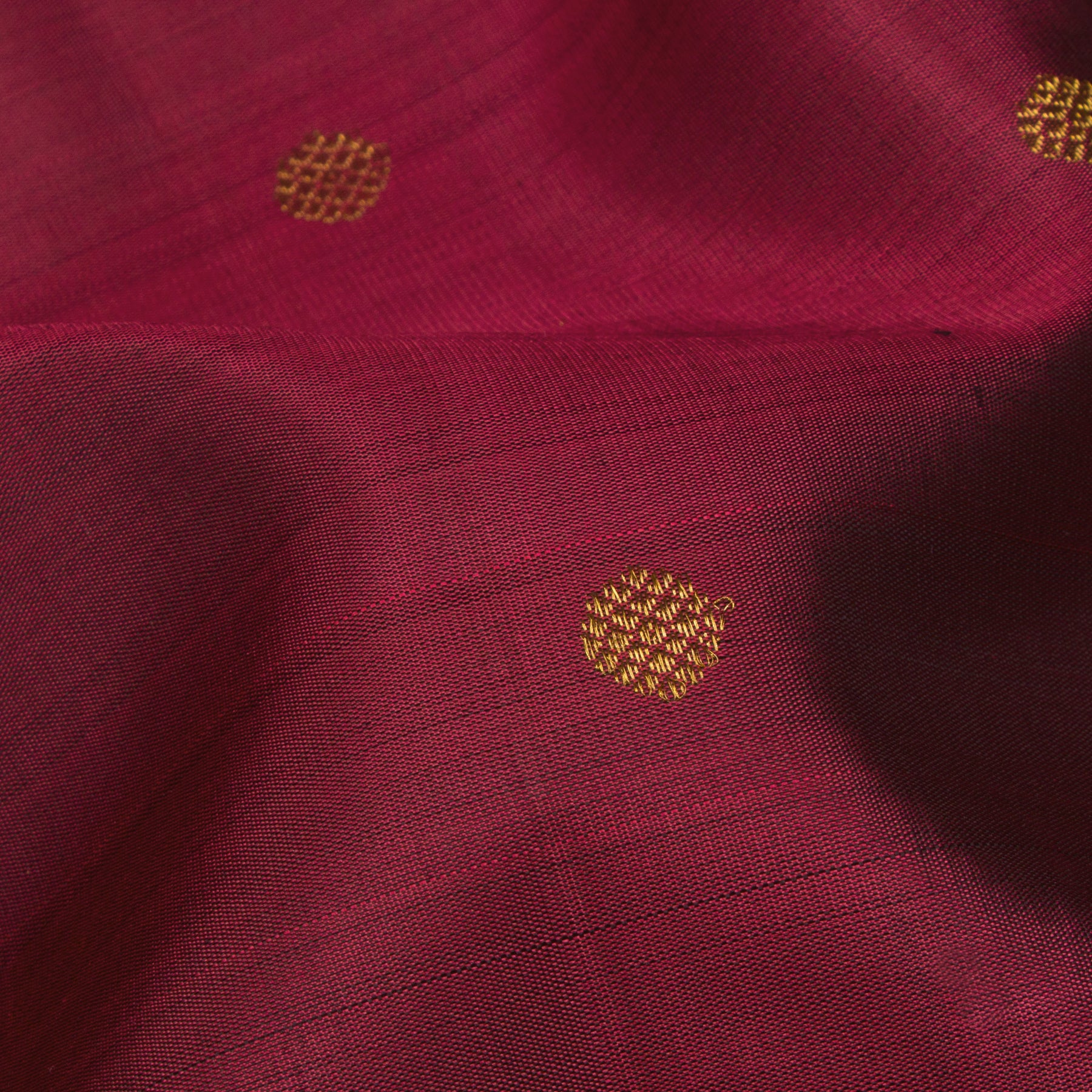 Kanakavalli Kanjivaram Silk Sari 24-595-HS001-13719 - Fabric View