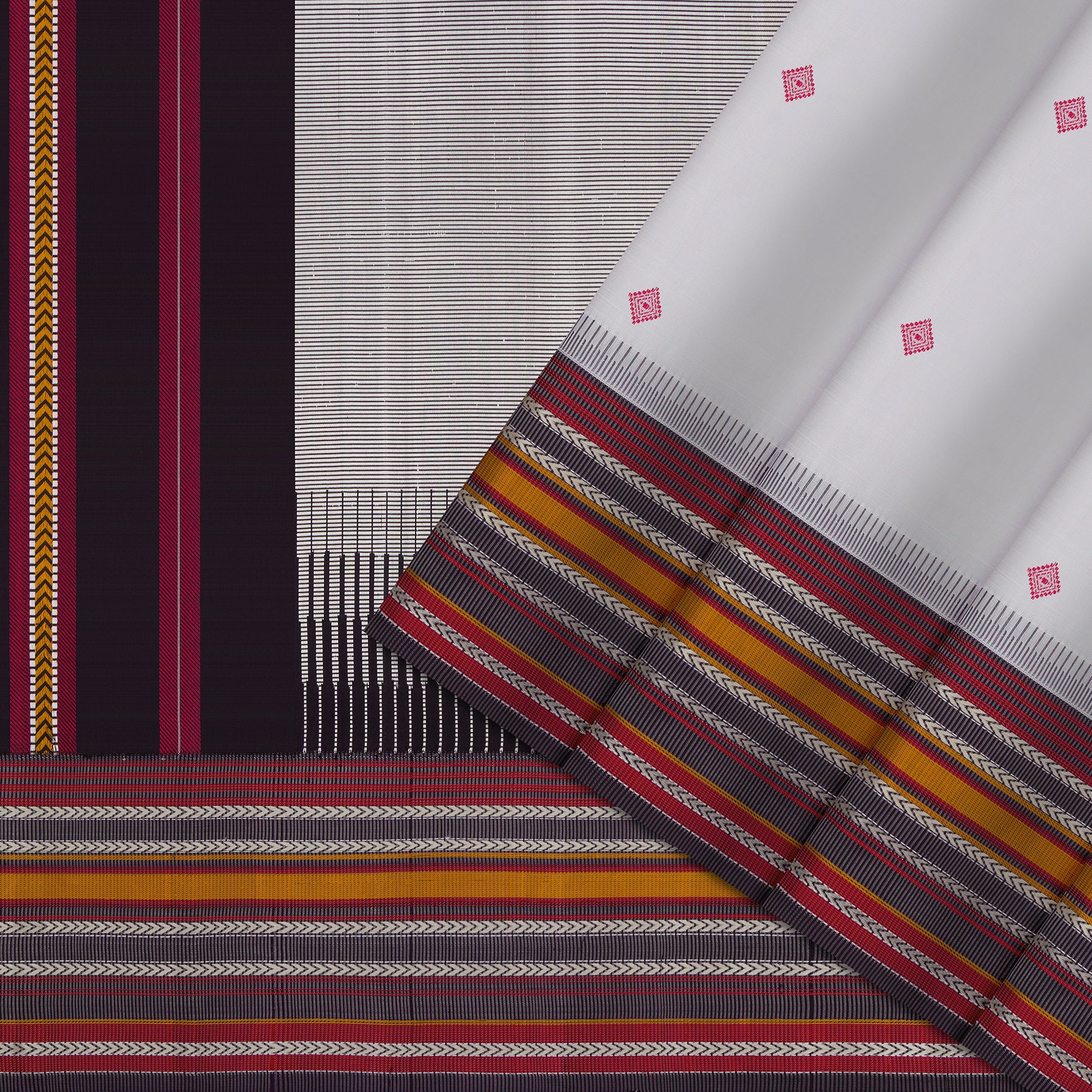 Kanakavalli Kanjivaram Silk Sari 24-595-HS001-13766 - Cover View