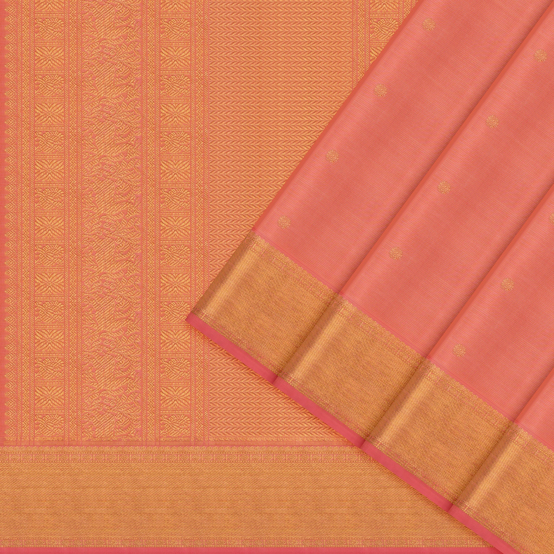 Kanakavalli Kanjivaram Silk Sari 24-595-HS001-13772 - Cover View