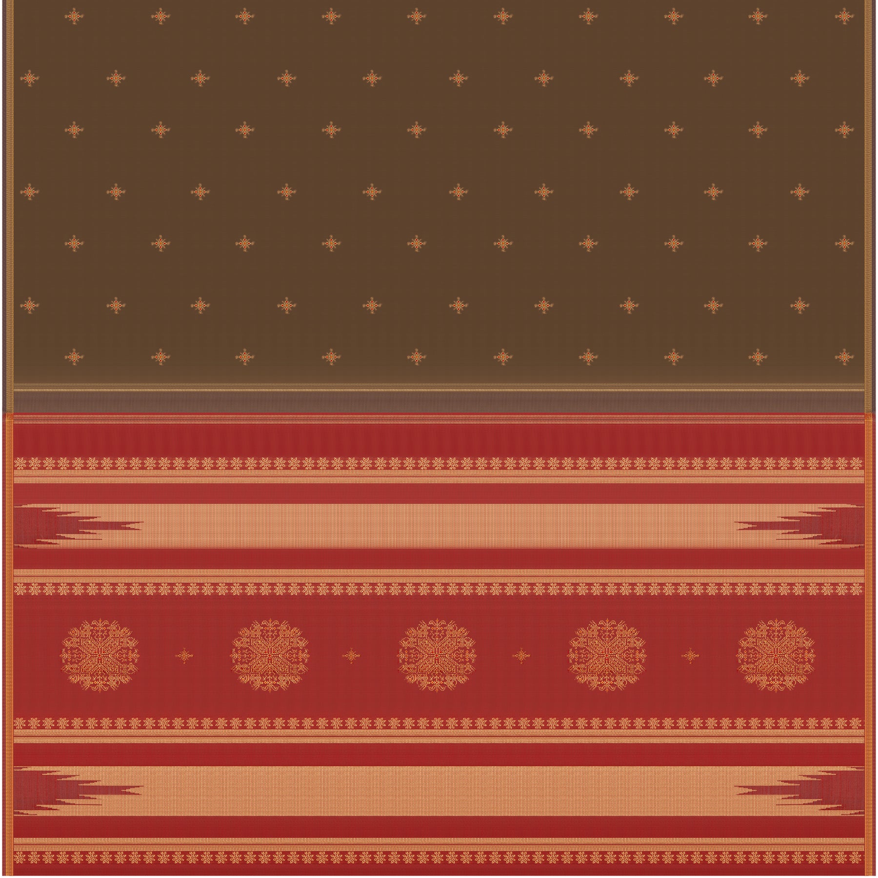 Kanakavalli Kanjivaram Silk Sari 24-595-HS001-13810 - Full View