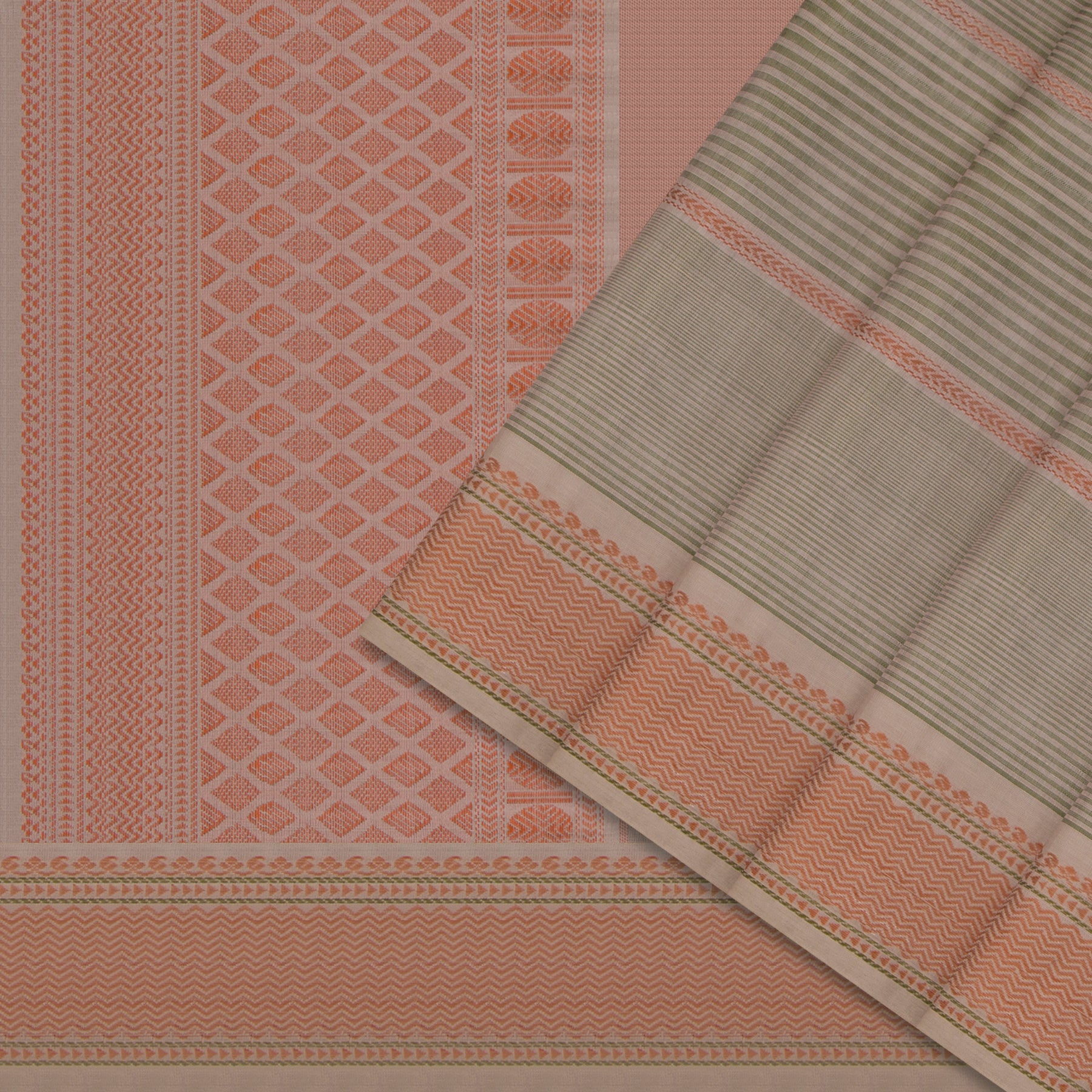 Kanakavalli Silk/Cotton Sari 24-598-HS005-09239 - Cover View