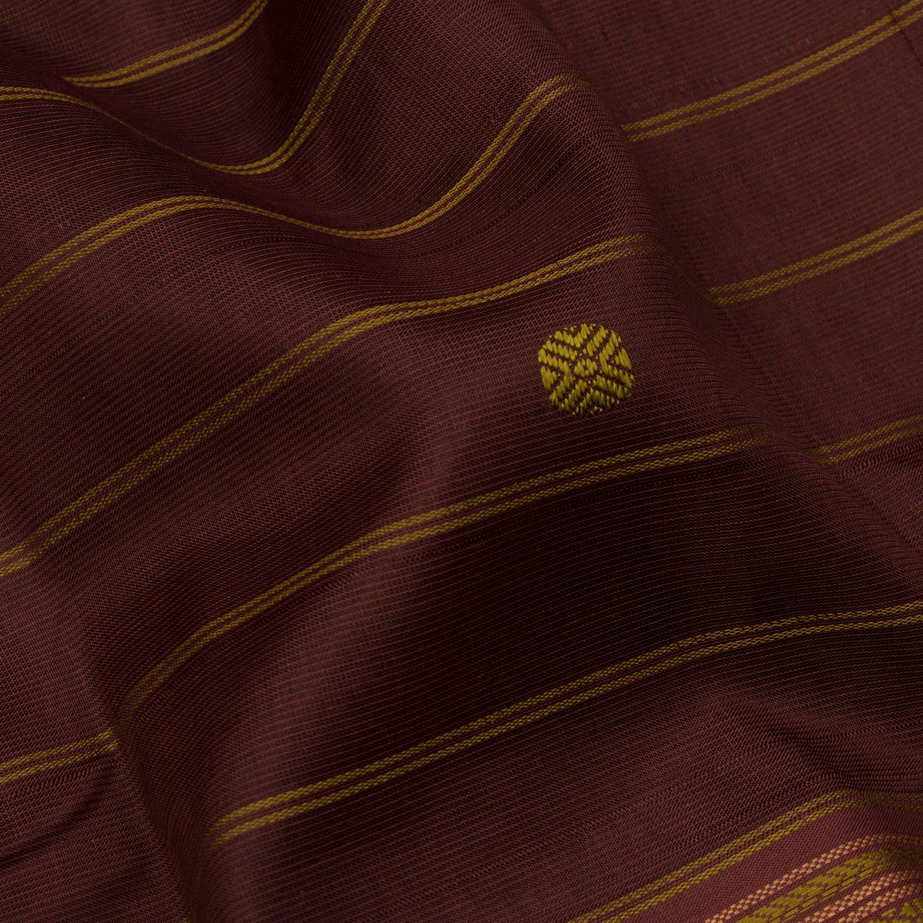 Kanakavalli Silk/Cotton Sari 24-598-HS005-10439 - Fabric View