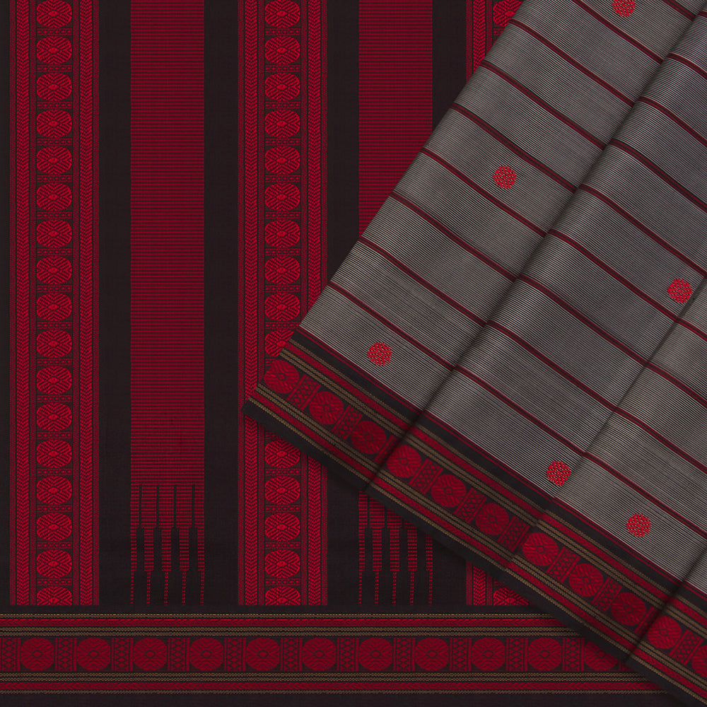 Kanakavalli Silk/Cotton Sari 24-598-HS005-10441