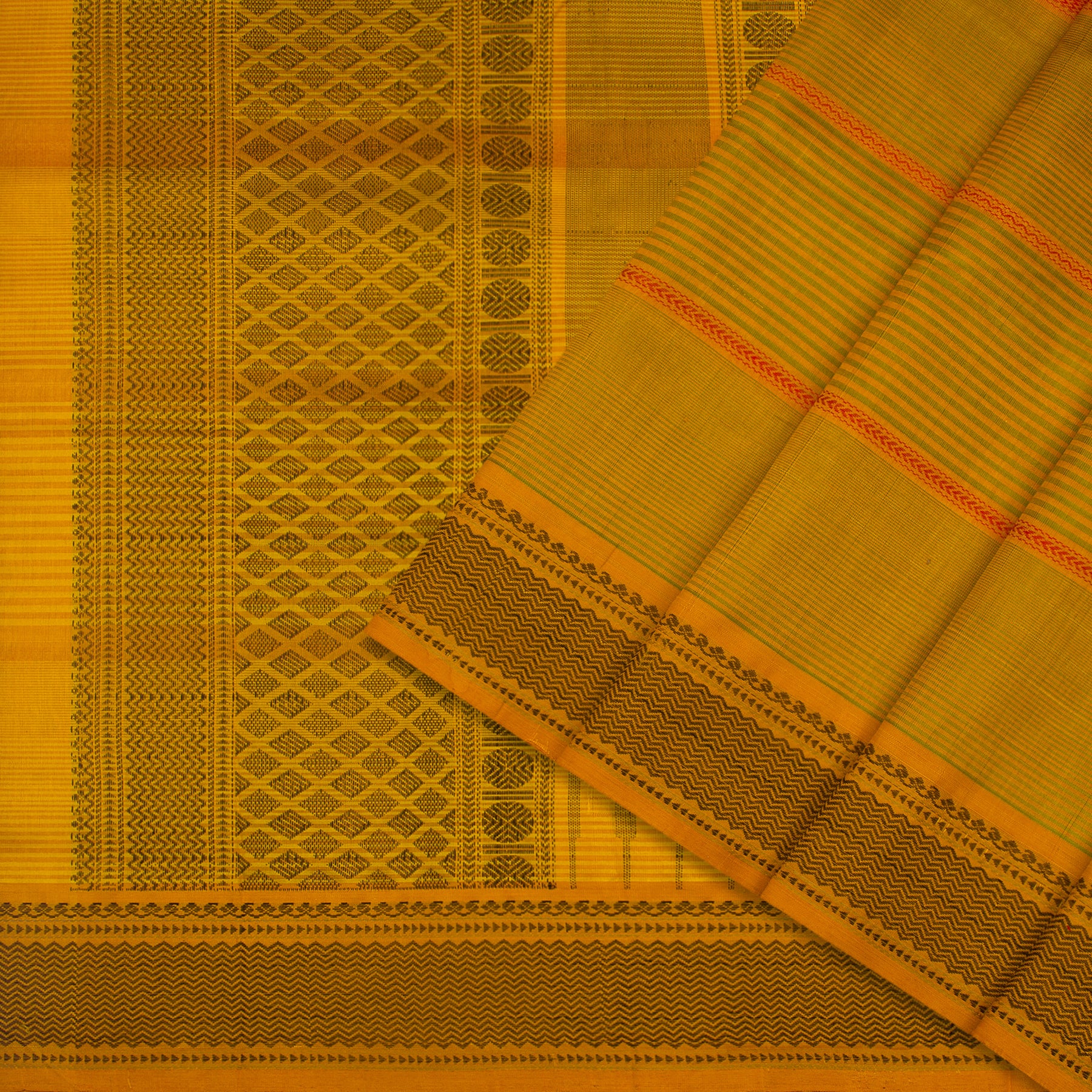 Kanakavalli Silk/Cotton Sari 24-598-HS005-12267 - Cover View
