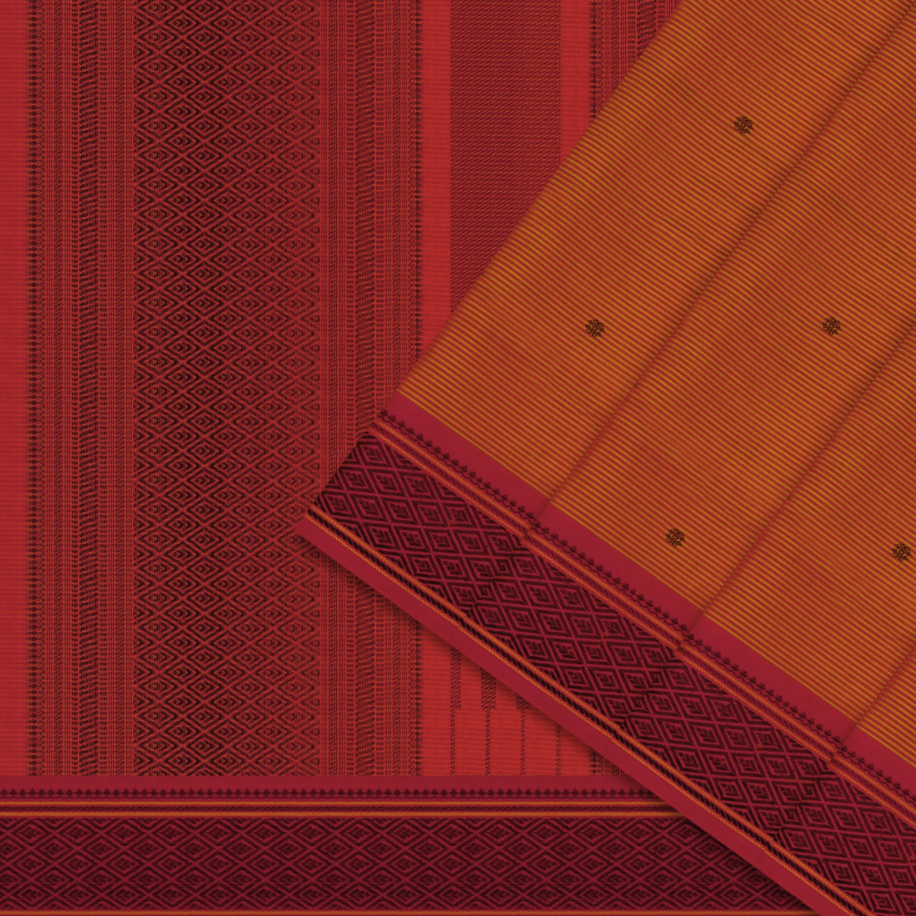 Kanakavalli Silk/Cotton Sari 24-598-HS005-14163 - Cover View