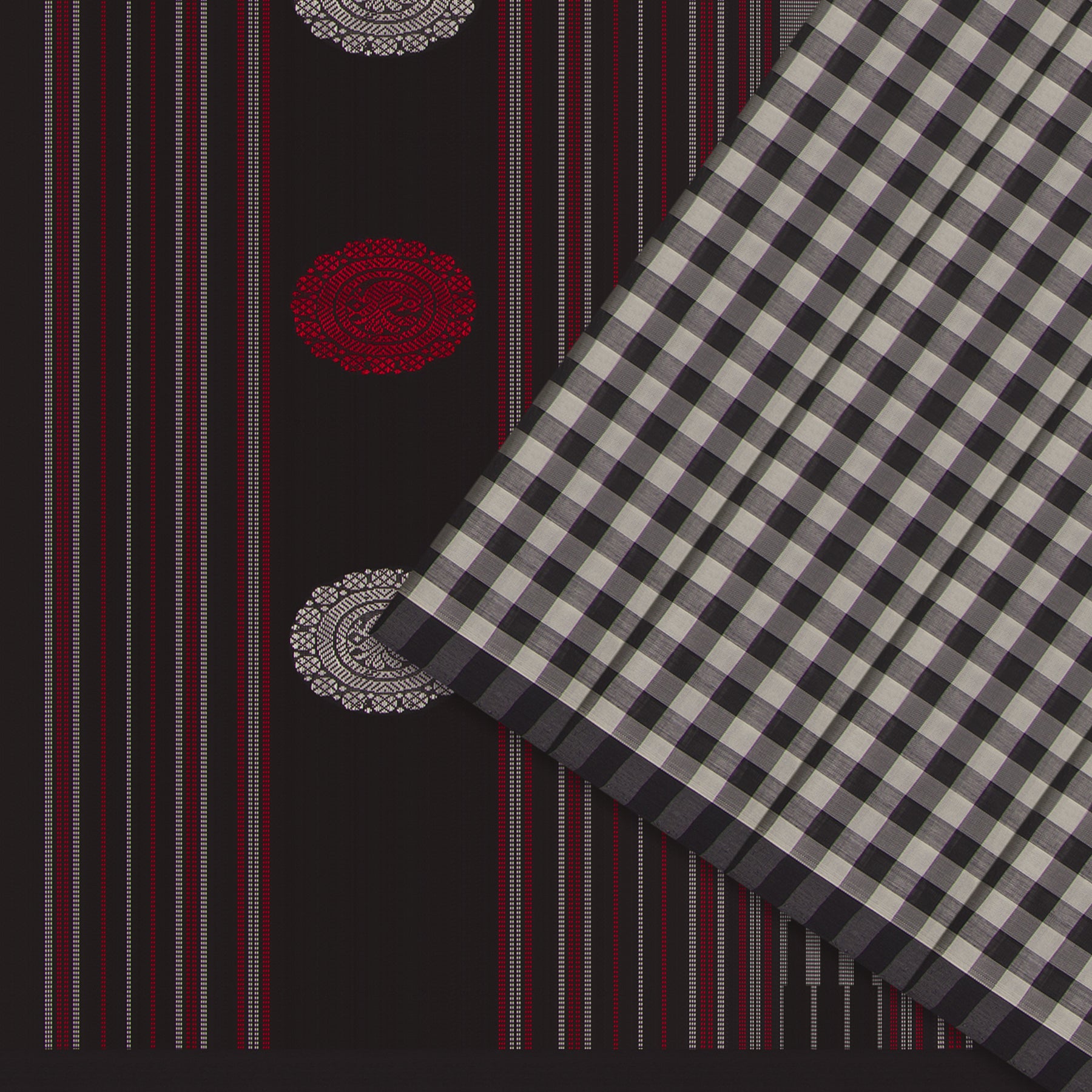 Kanakavalli Silk/Cotton Sari 24-598-HS005-14212 - Cover View