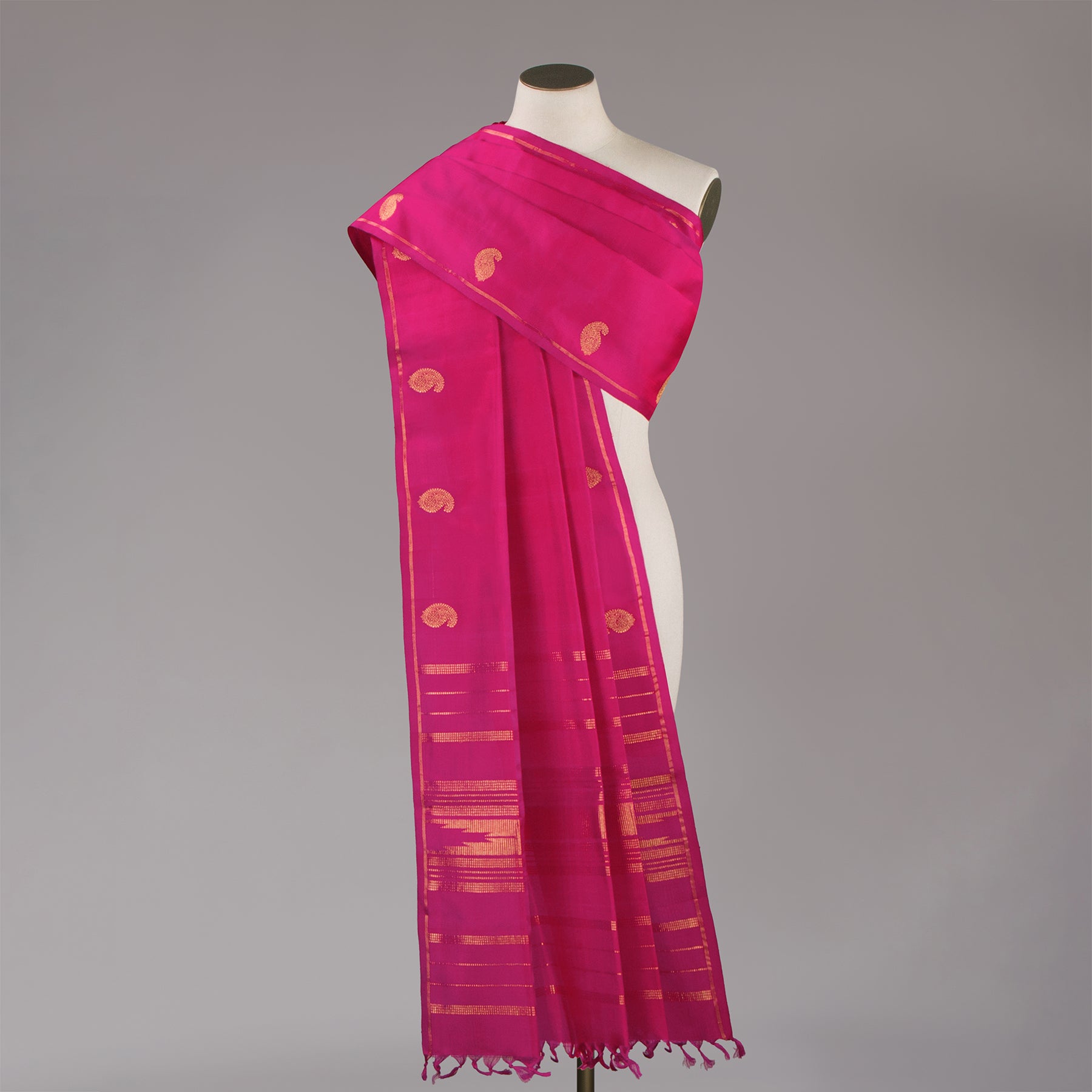 Kanakavalli Kanjivaram Silk Dupatta 24-599-HD001-04235 - Cover View