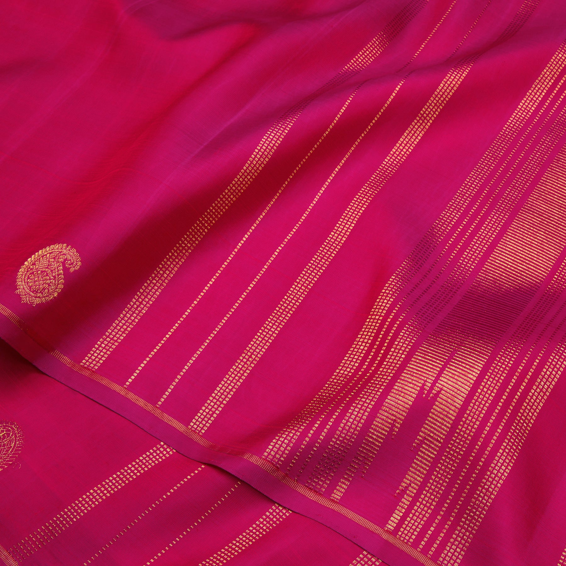 Kanakavalli Kanjivaram Silk Dupatta 24-599-HD001-04235 - Fabric View