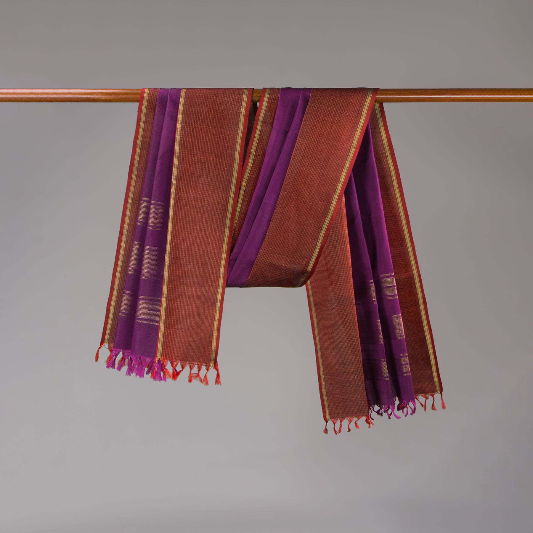 Kanakavalli Kanjivaram Silk Dupatta 24-599-HD001-05226 - Cover View