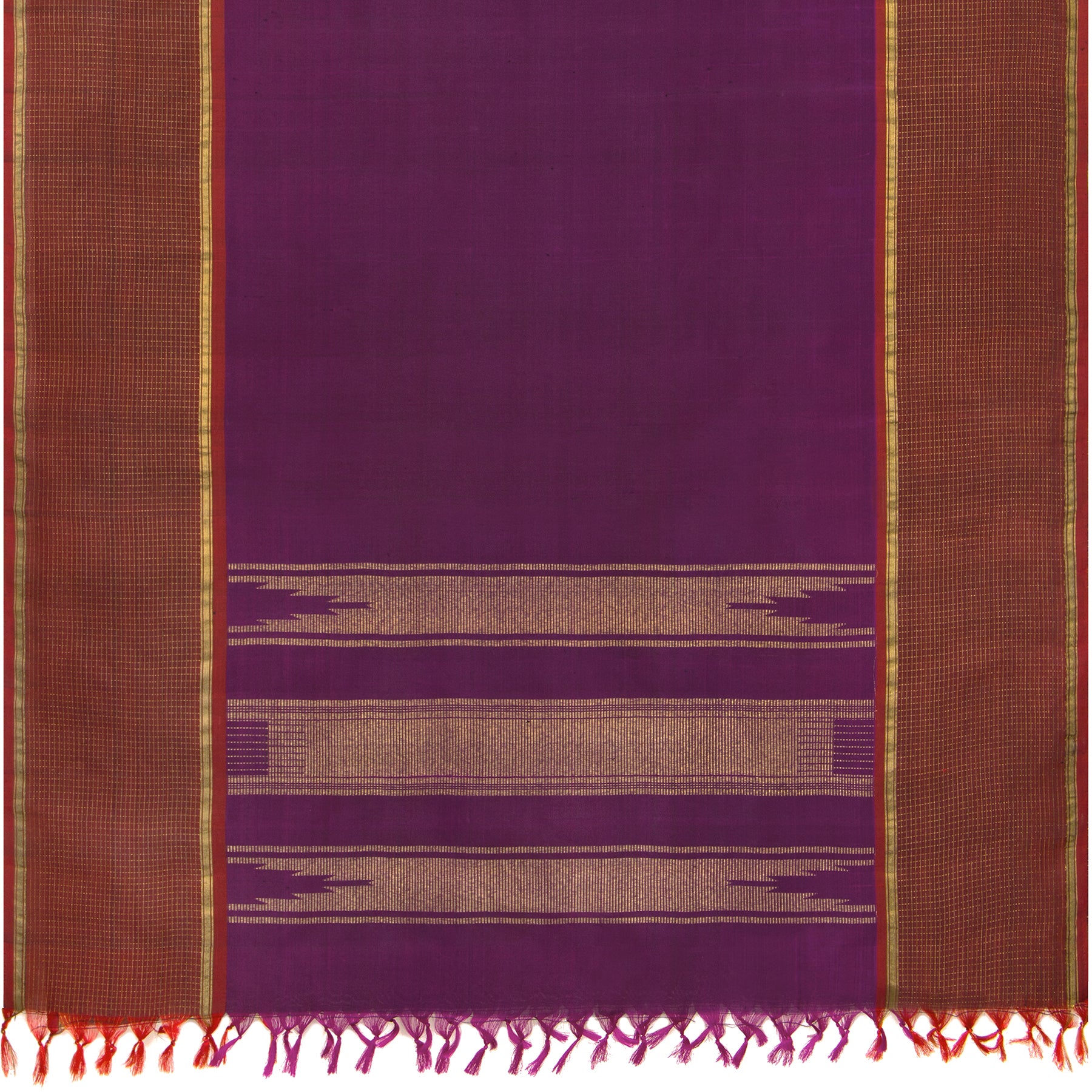 Kanakavalli Kanjivaram Silk Dupatta 24-599-HD001-05226 - Full View
