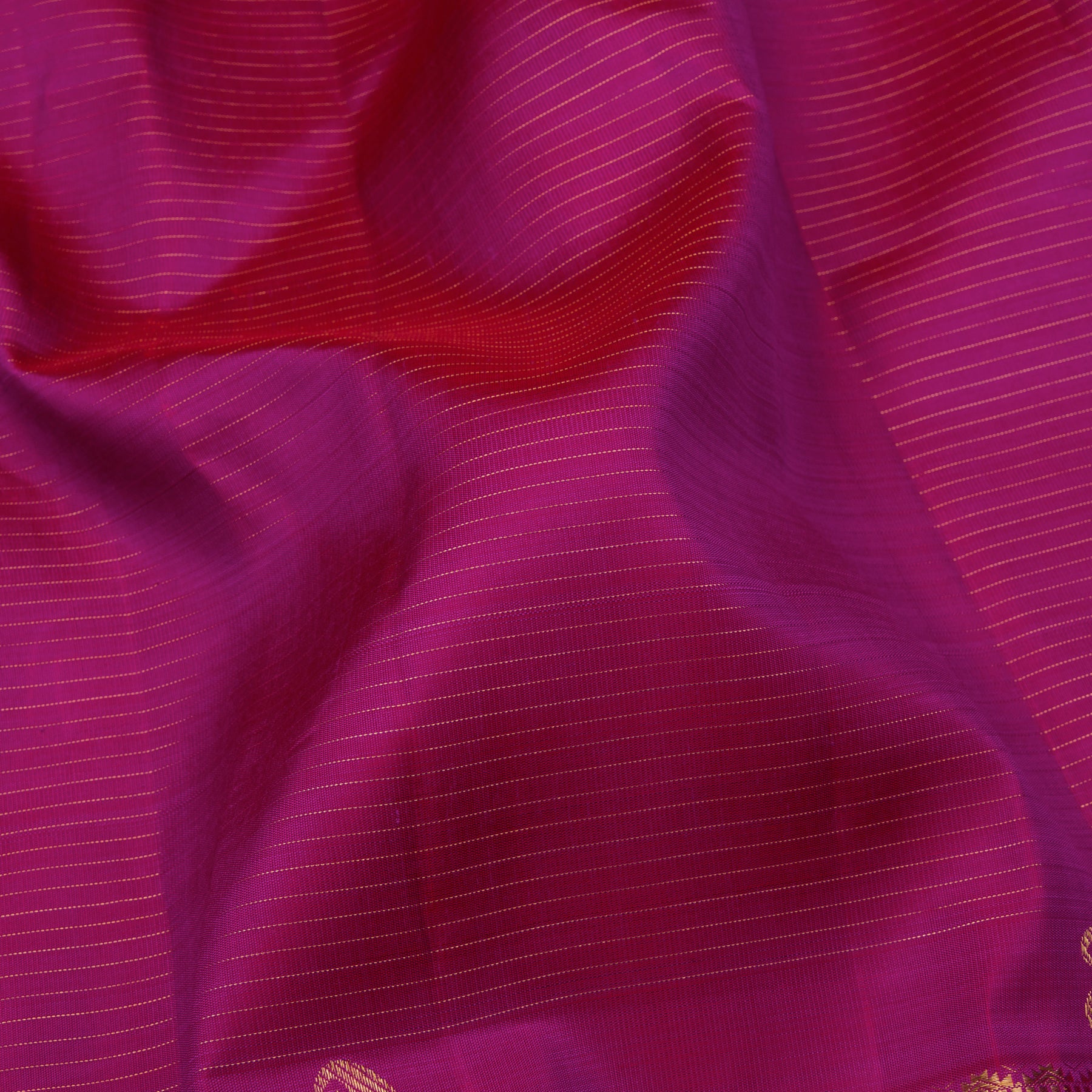 Kanakavalli Kanjivaram Silk Sari 24-599-HS001-00269 - Fabric View