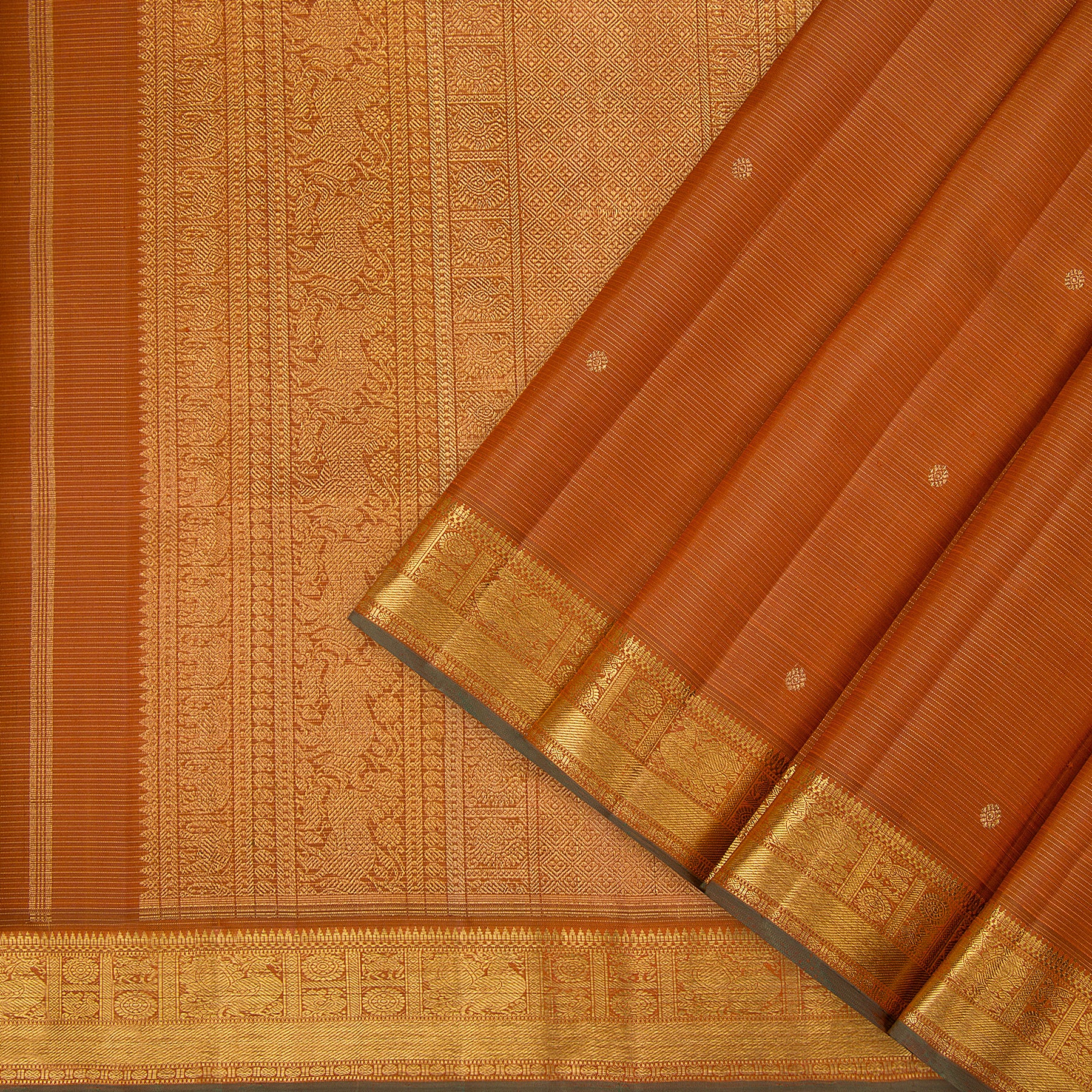 Kanakavalli Kanjivaram Silk Sari 24-599-HS001-00292 - Cover View