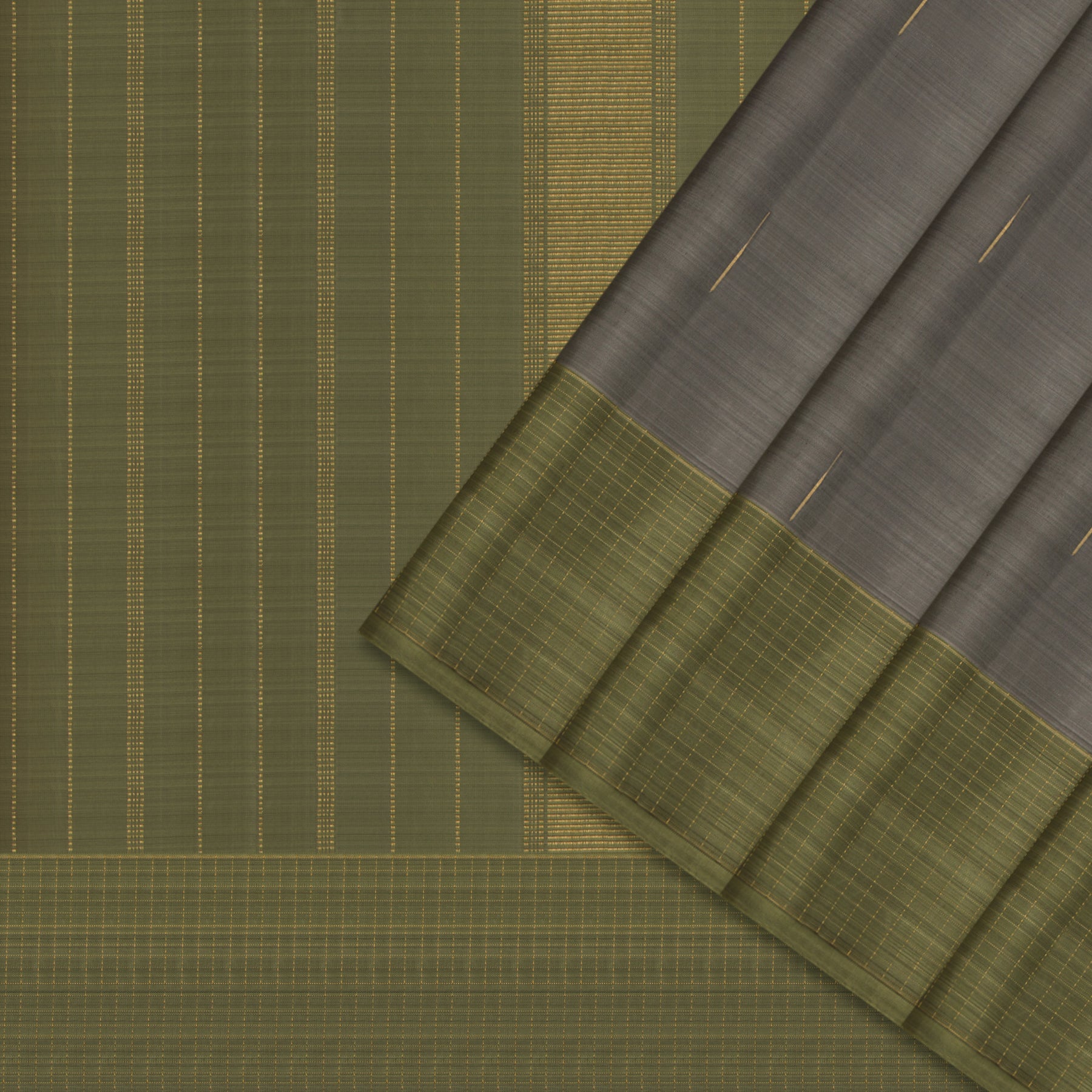 Kanakavalli Kanjivaram Silk Sari 24-599-HS001-00382 - Cover View