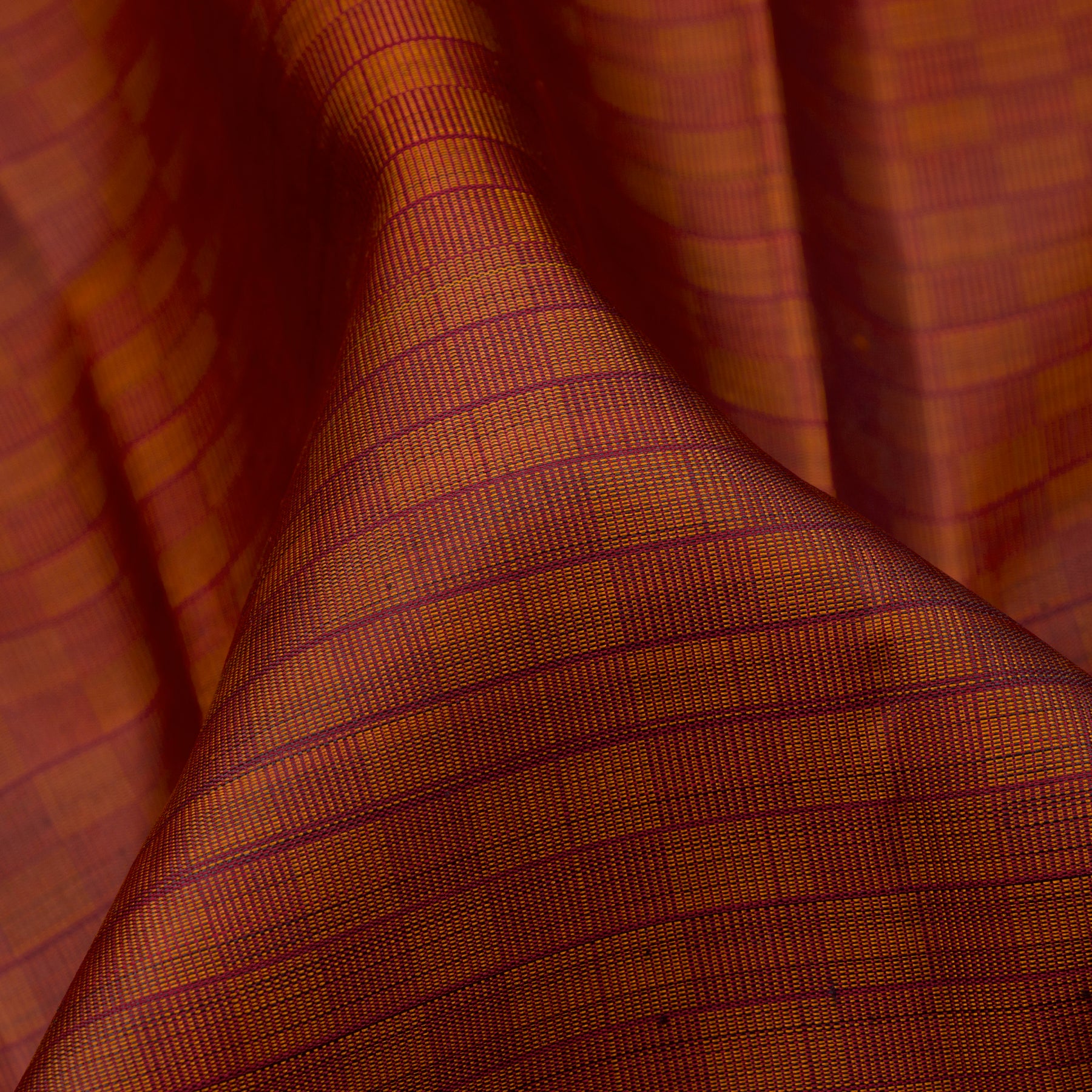Kanakavalli Kanjivaram Silk Sari 24-599-HS001-00394 - Fabric View