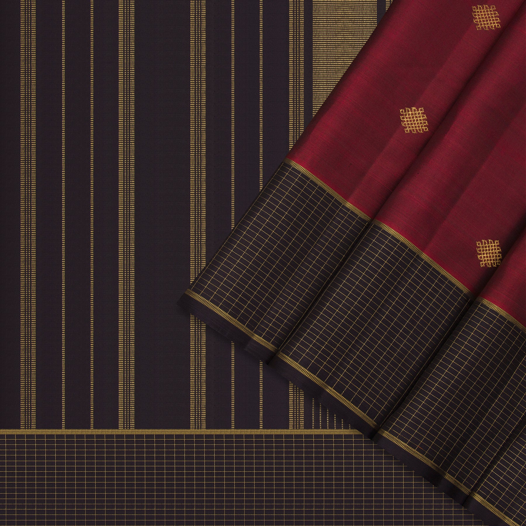 Kanakavalli Kanjivaram Silk Sari 24-599-HS001-00395 - Cover View